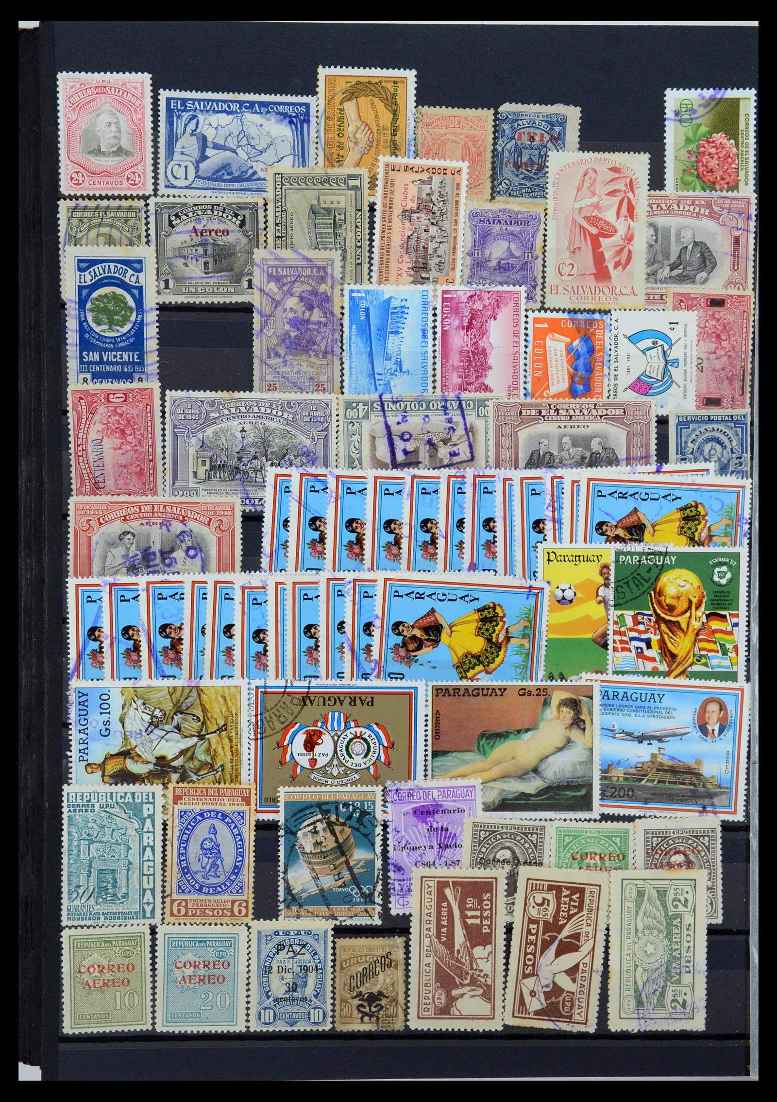 35882 106 - Postzegelverzameling 35882 Wereld uitzoekpartij 1850-1955.