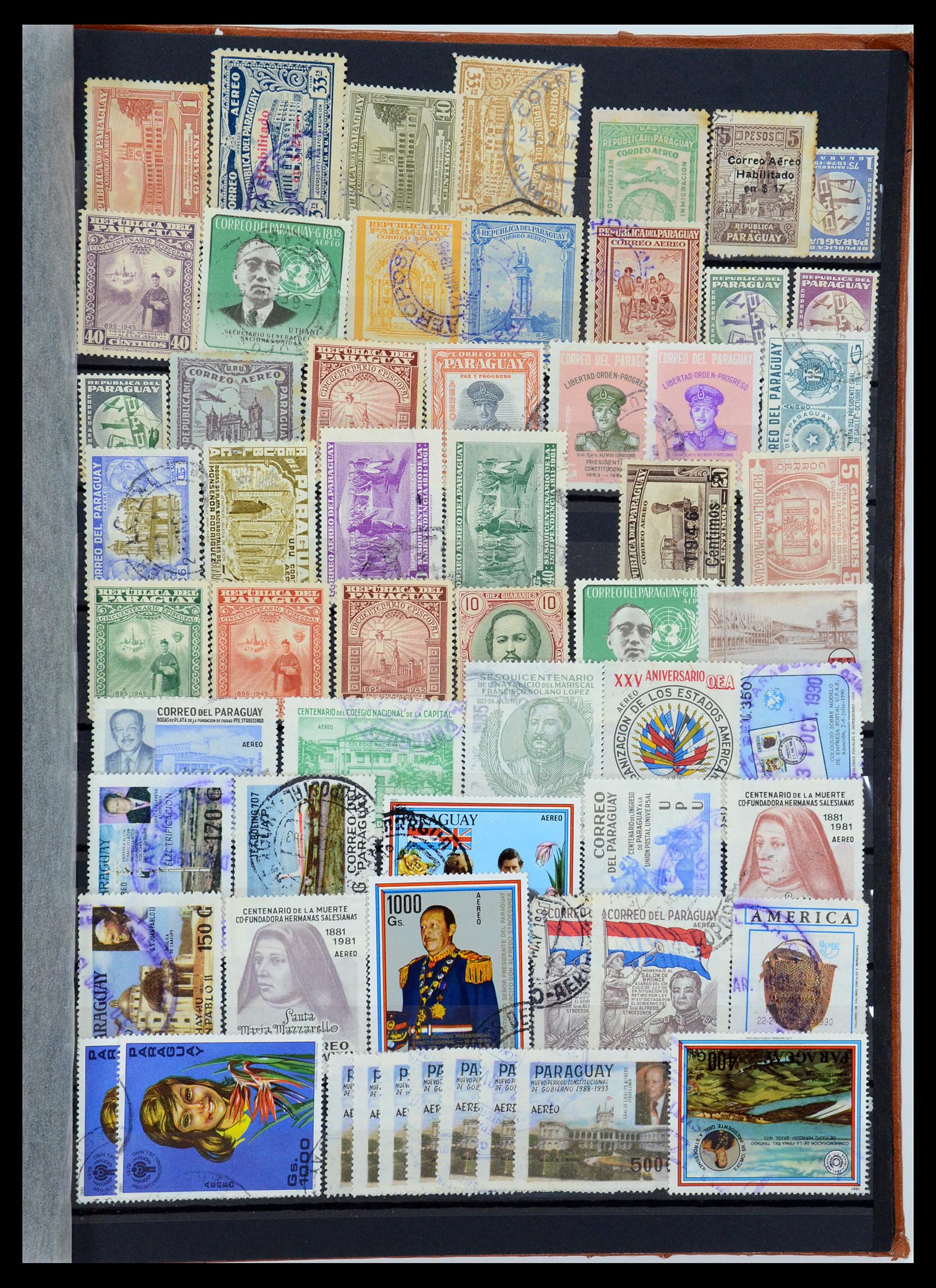 35882 107 - Postzegelverzameling 35882 Wereld uitzoekpartij 1850-1955.