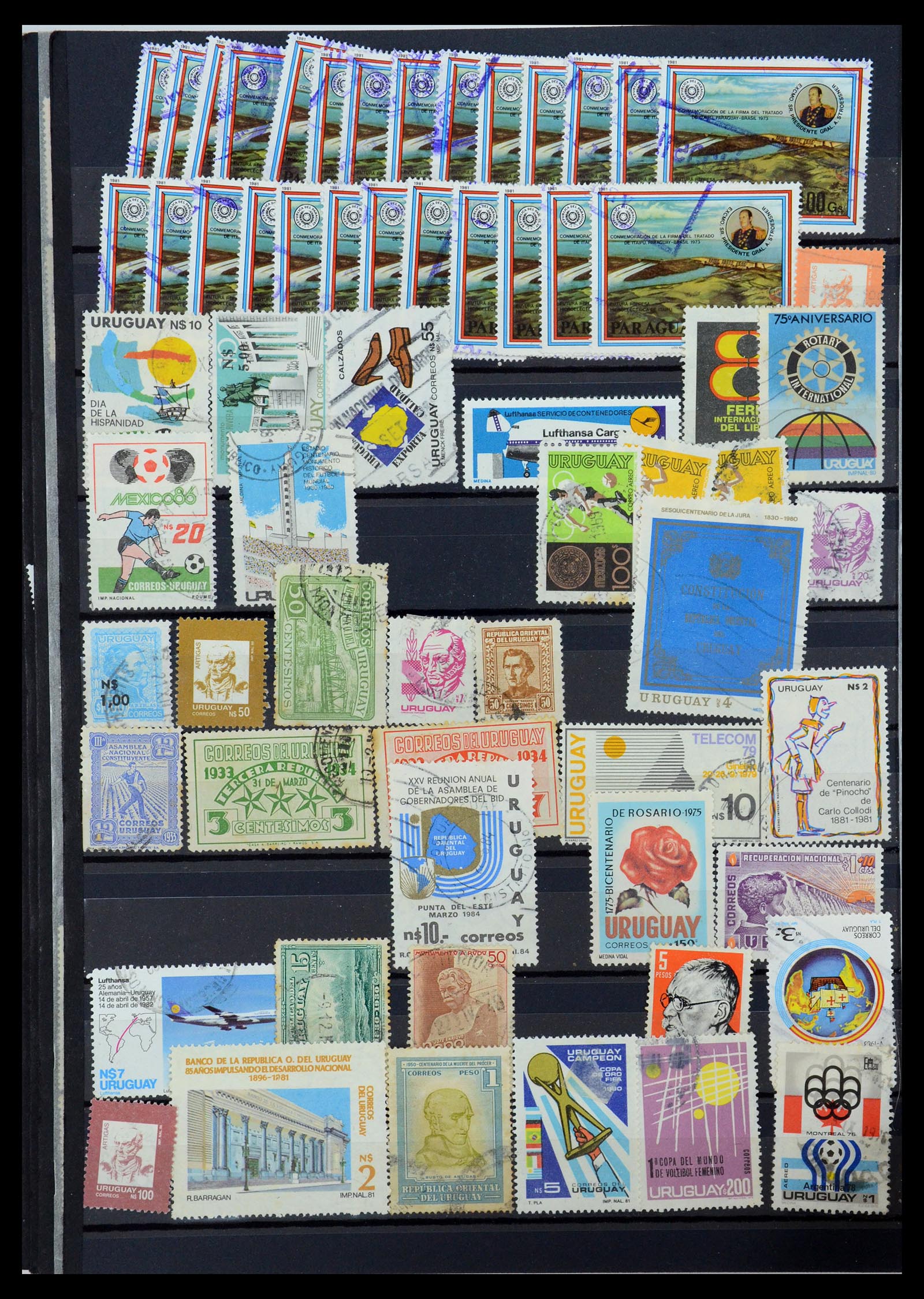 35882 108 - Postzegelverzameling 35882 Wereld uitzoekpartij 1850-1955.