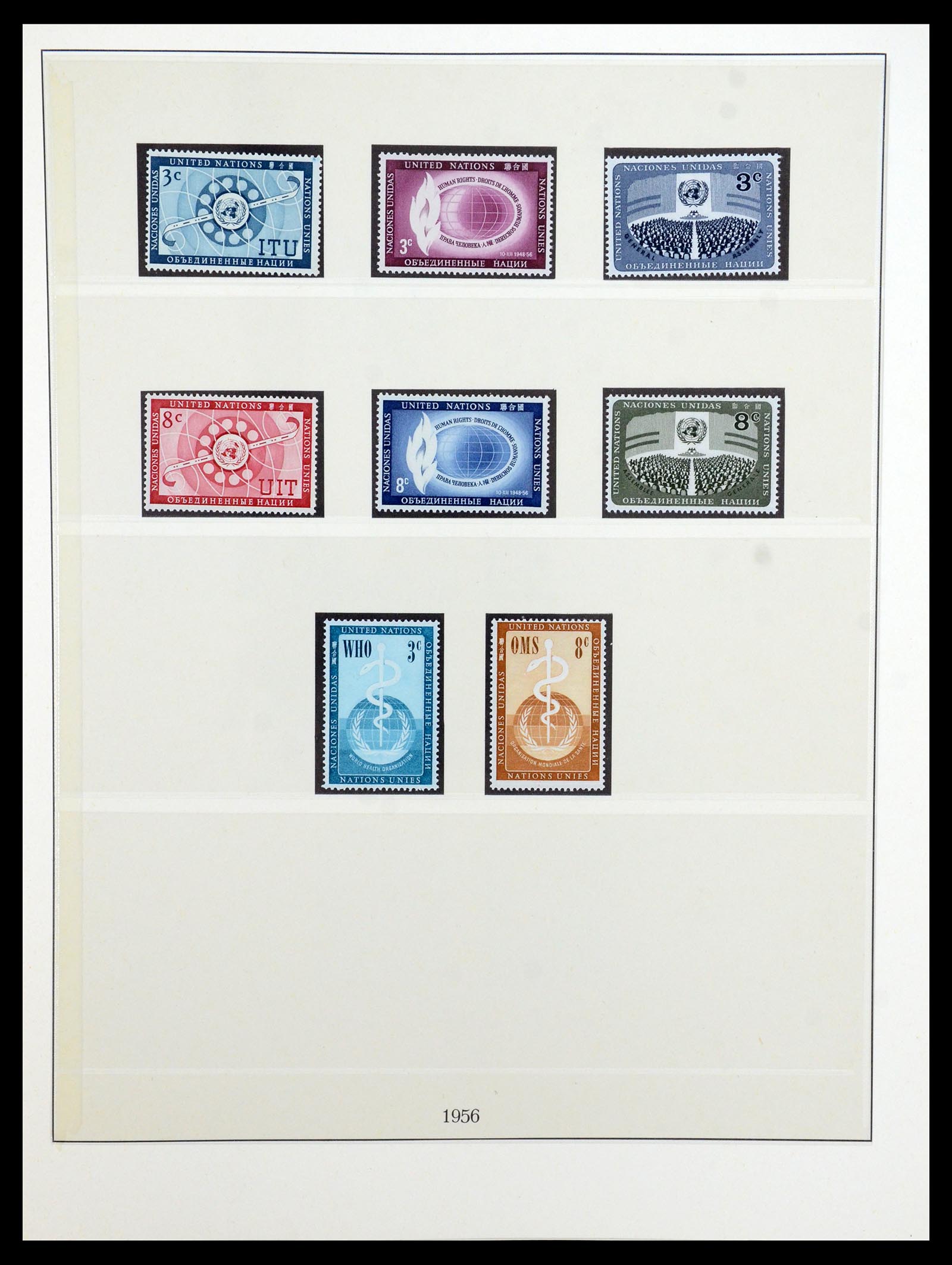 35883 006 - Postzegelverzameling 35883 Verenigde Naties 1951-2003.