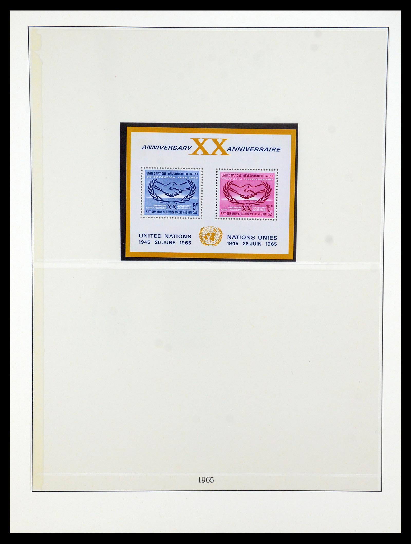 35883 019 - Postzegelverzameling 35883 Verenigde Naties 1951-2003.