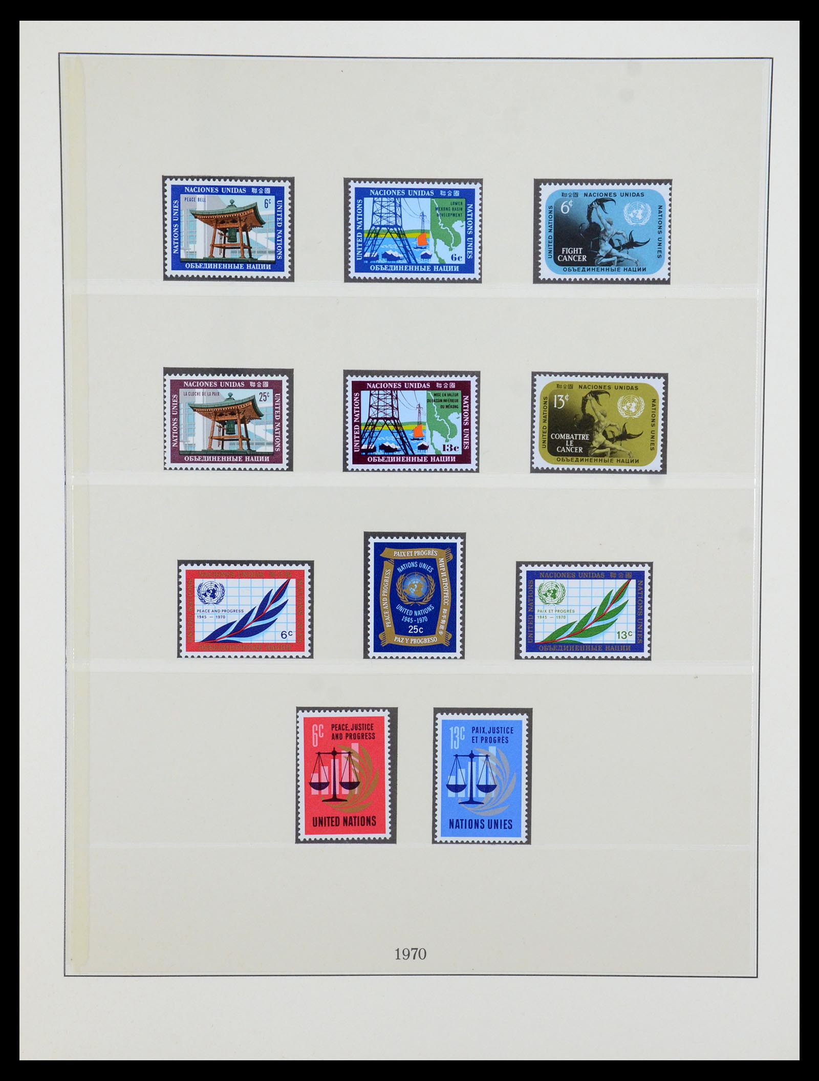 35883 026 - Postzegelverzameling 35883 Verenigde Naties 1951-2003.