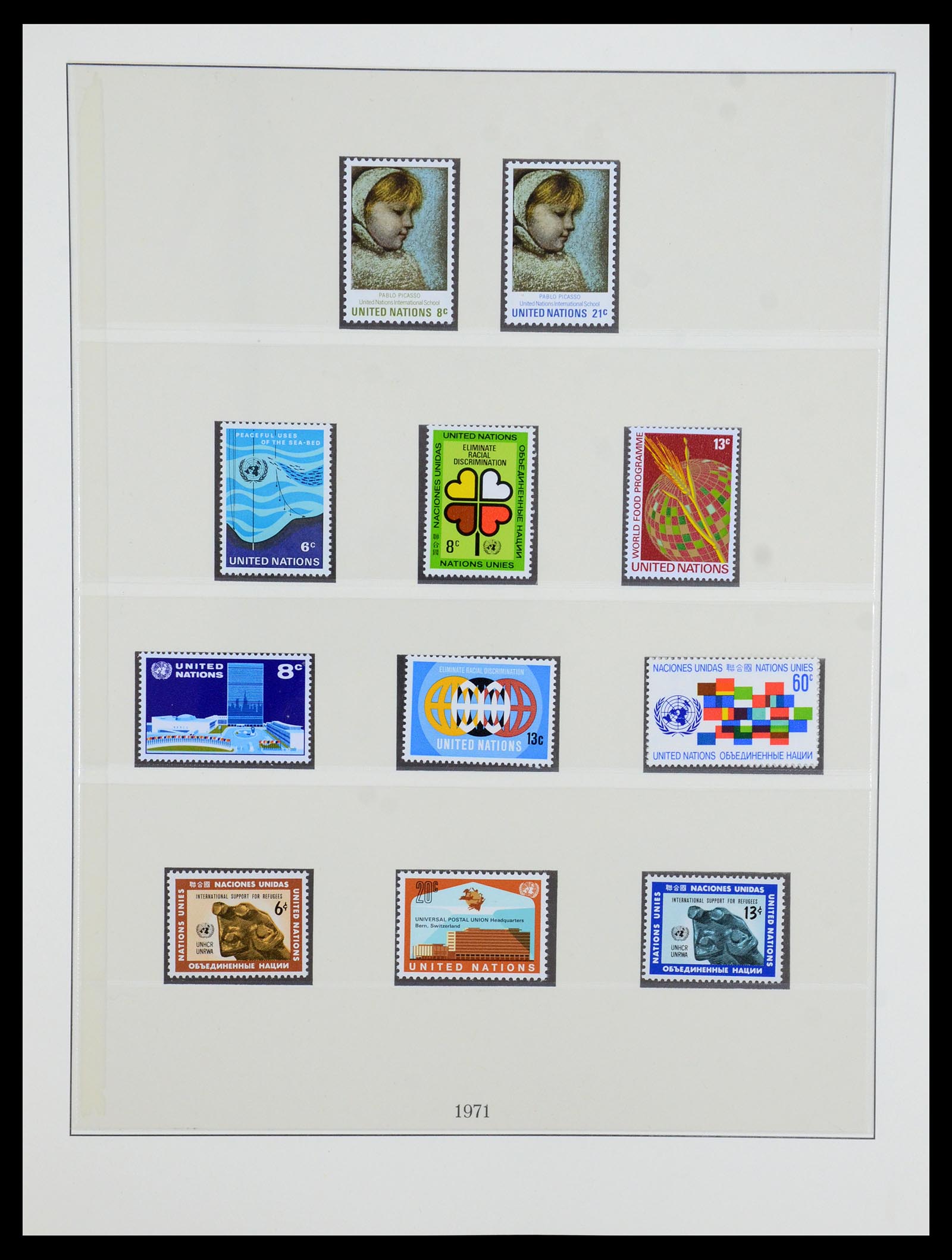 35883 028 - Postzegelverzameling 35883 Verenigde Naties 1951-2003.