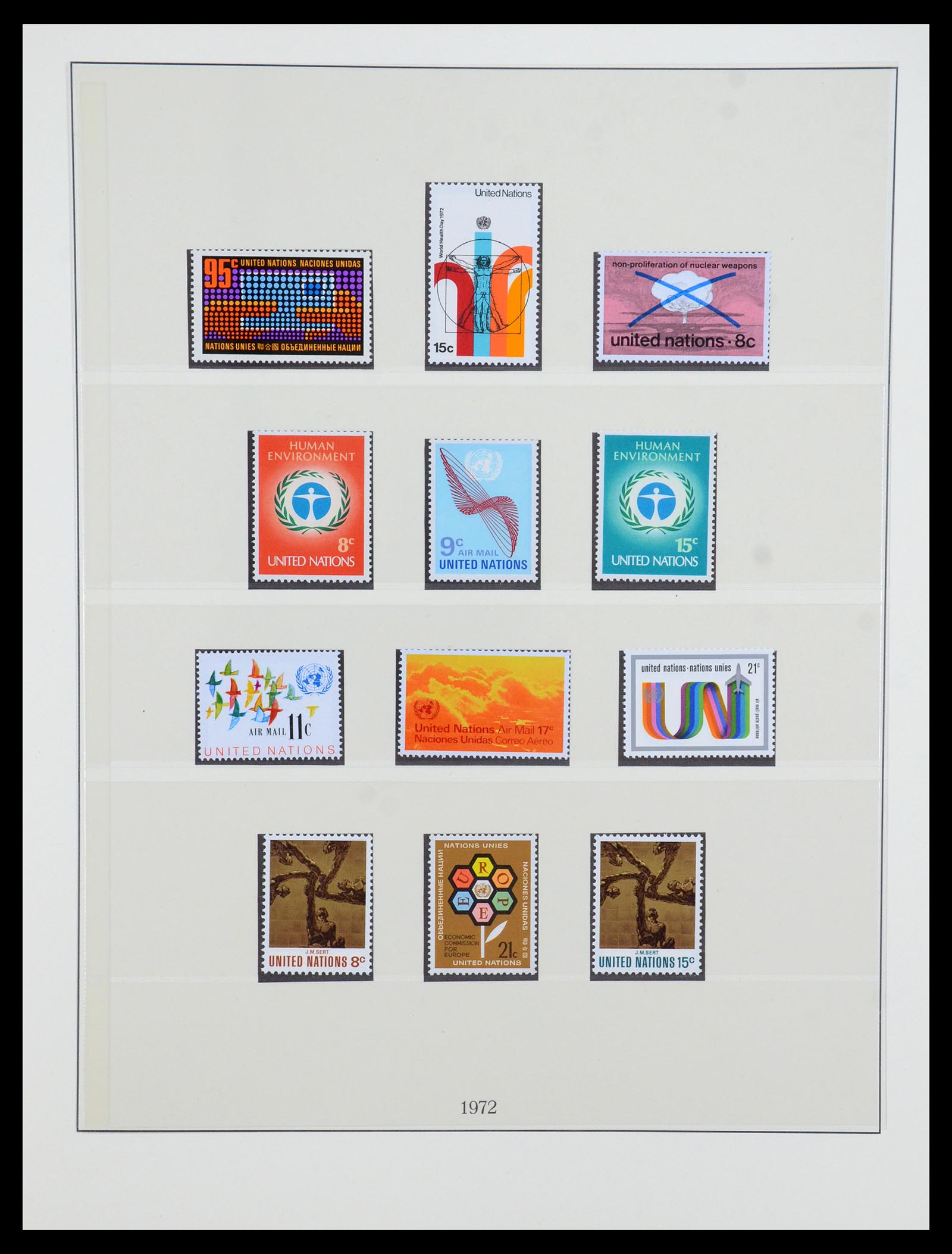 35883 029 - Postzegelverzameling 35883 Verenigde Naties 1951-2003.