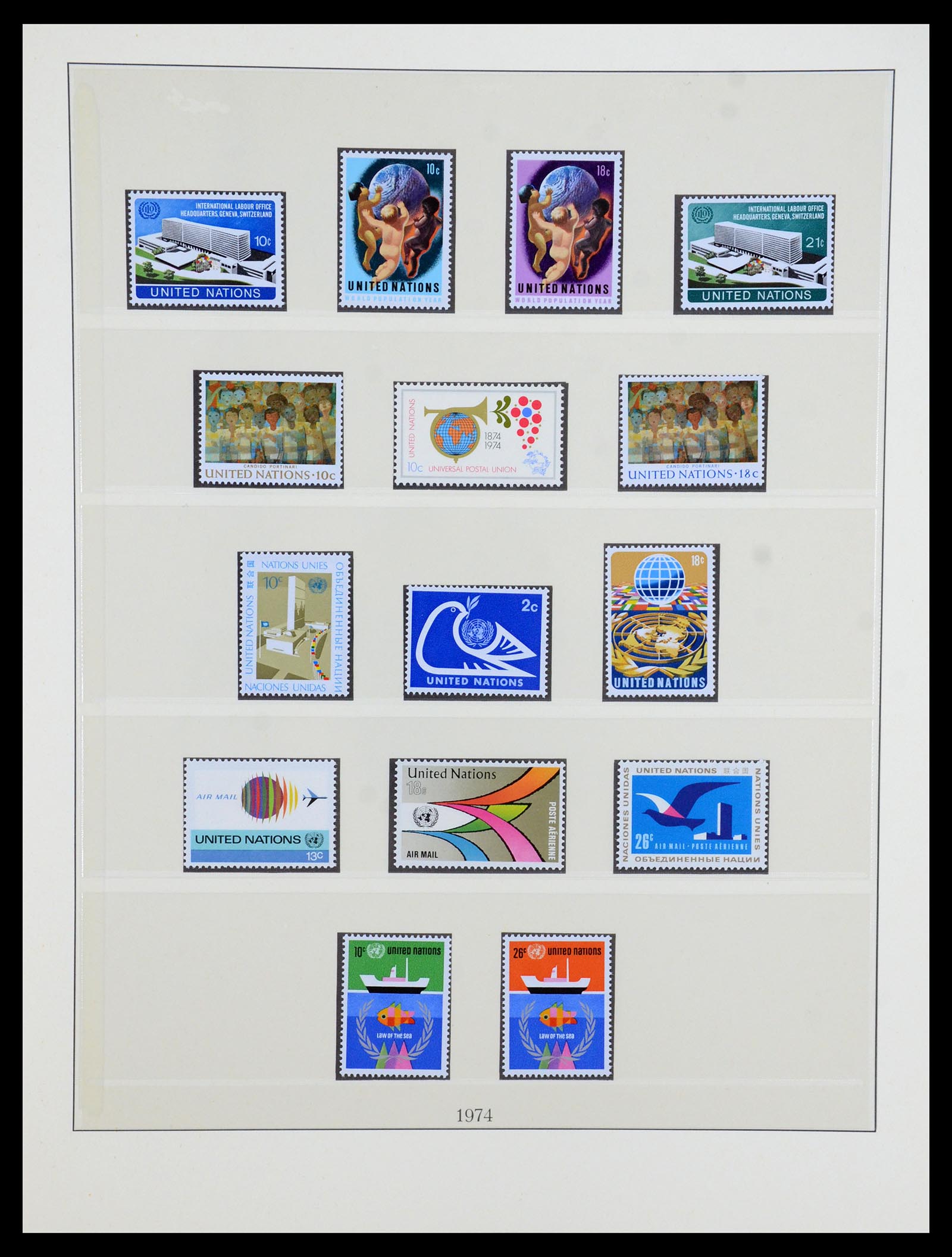 35883 031 - Postzegelverzameling 35883 Verenigde Naties 1951-2003.