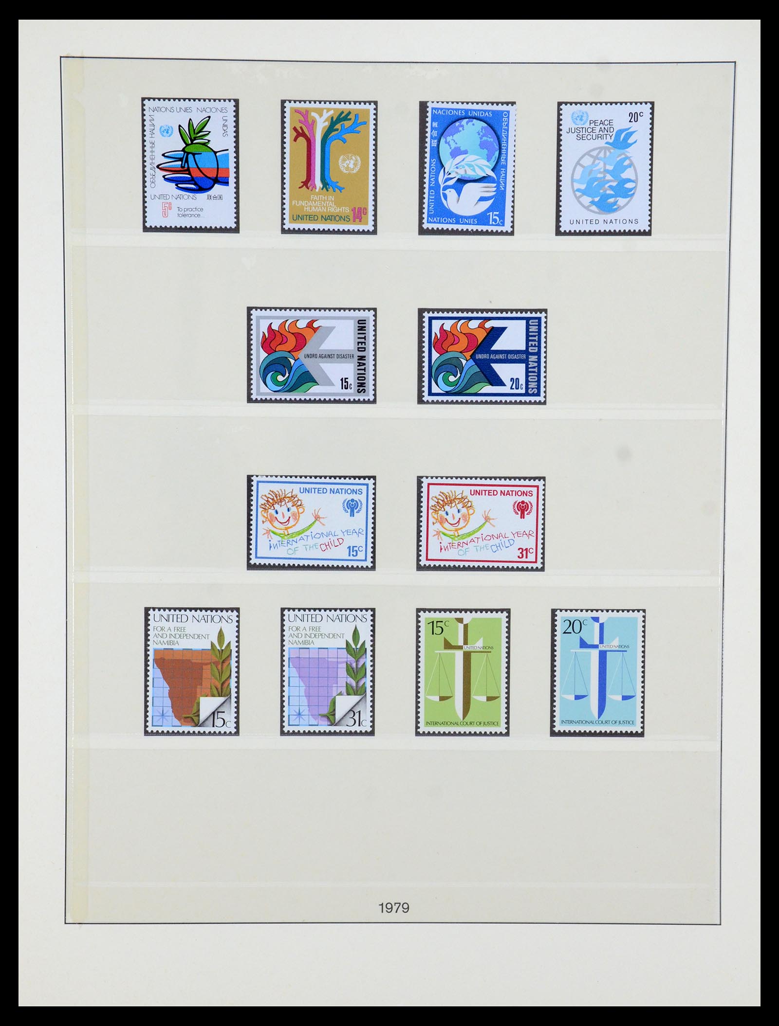 35883 037 - Postzegelverzameling 35883 Verenigde Naties 1951-2003.