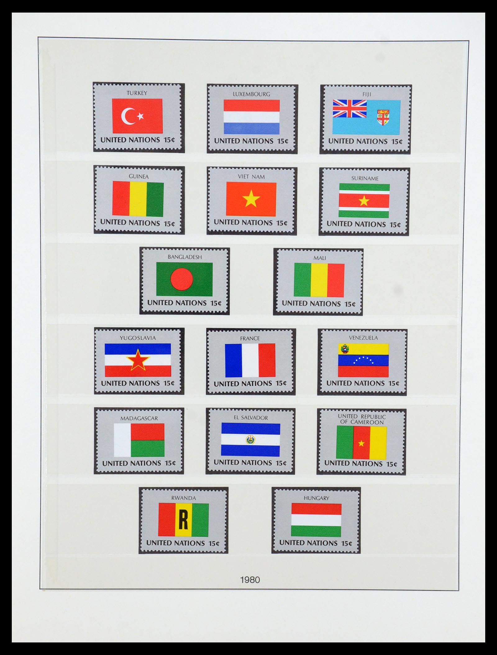 35883 039 - Postzegelverzameling 35883 Verenigde Naties 1951-2003.