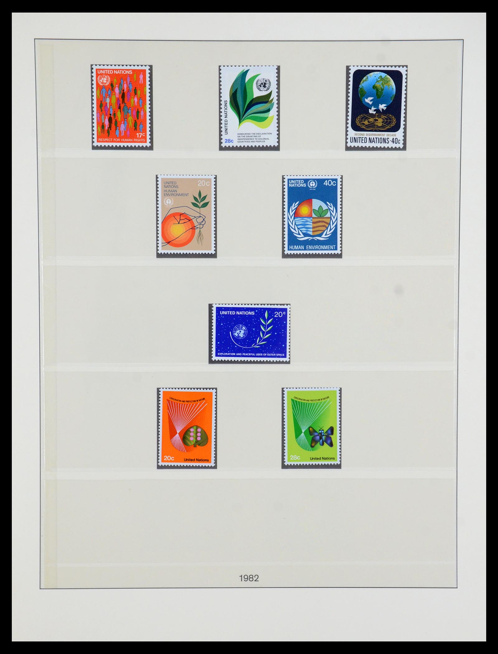 35883 042 - Postzegelverzameling 35883 Verenigde Naties 1951-2003.