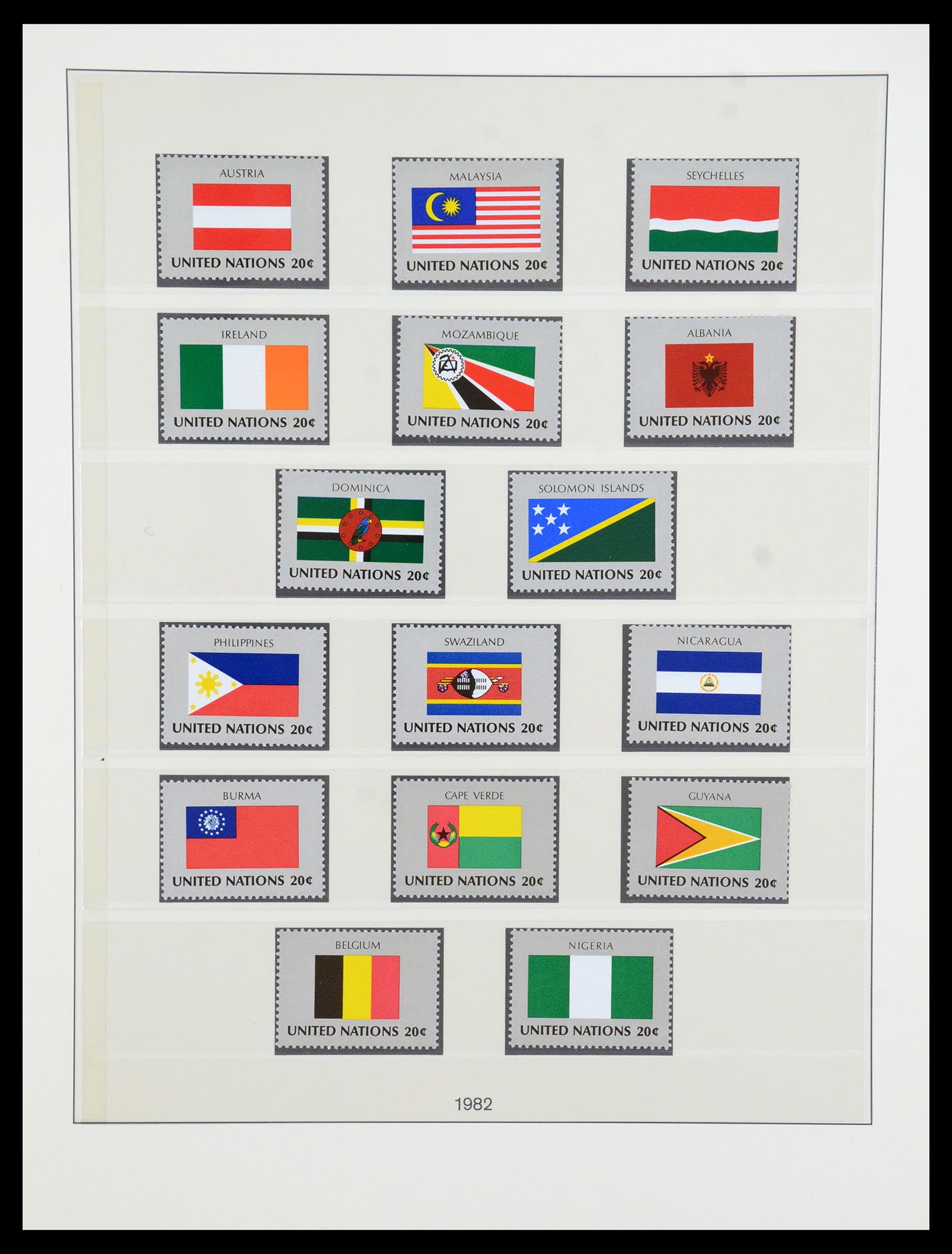 35883 043 - Postzegelverzameling 35883 Verenigde Naties 1951-2003.