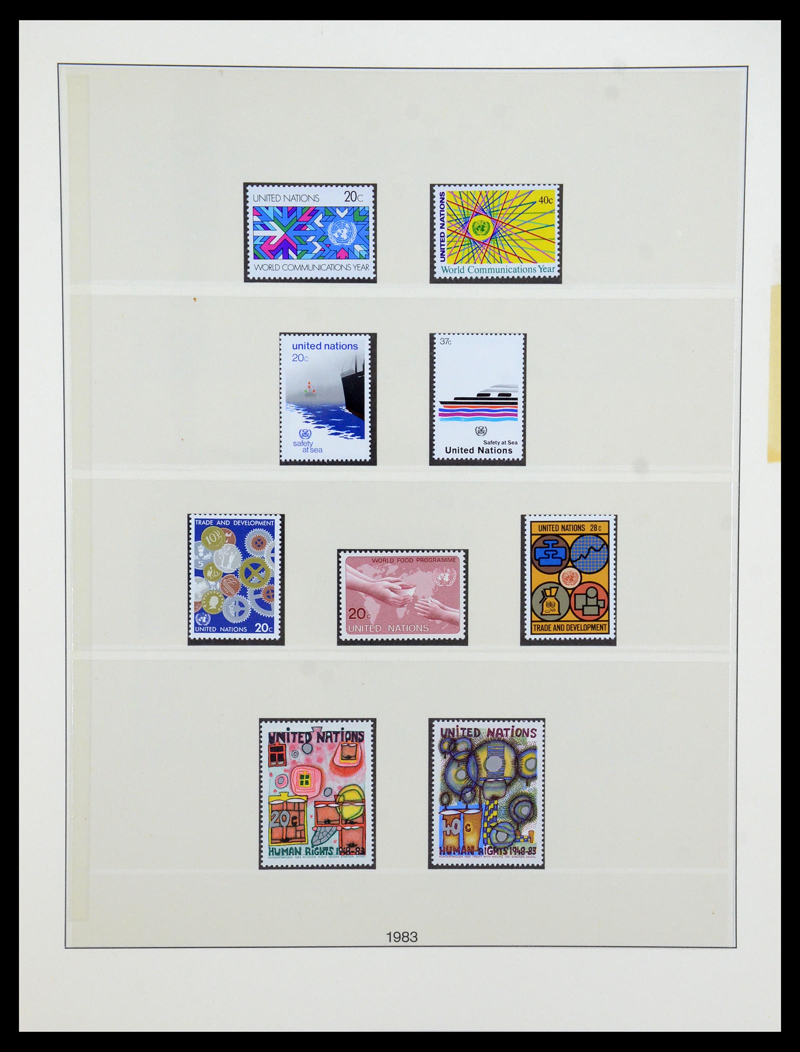 35883 044 - Postzegelverzameling 35883 Verenigde Naties 1951-2003.