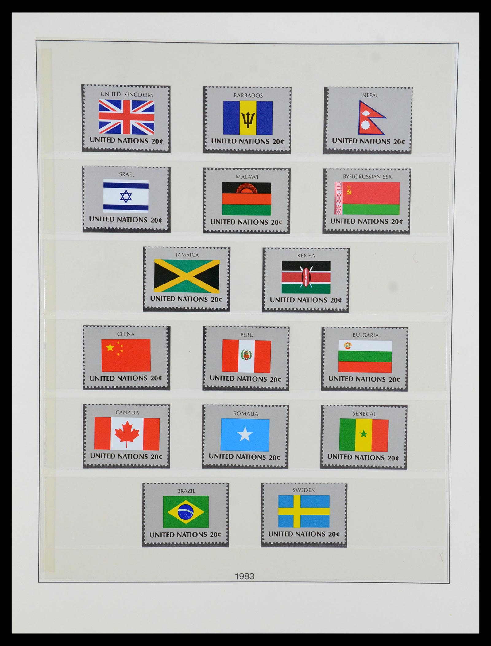 35883 045 - Postzegelverzameling 35883 Verenigde Naties 1951-2003.