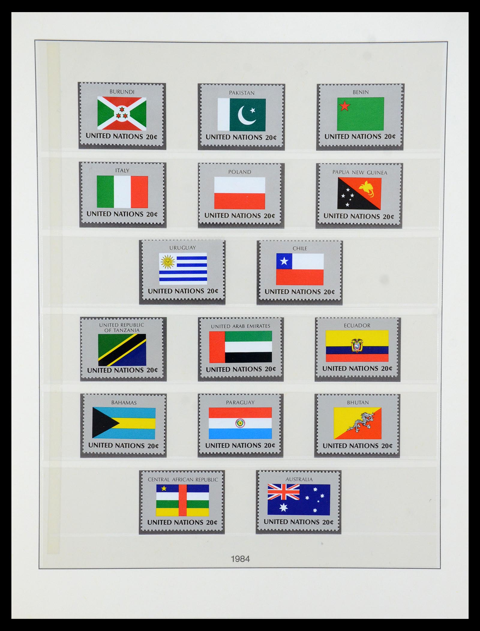 35883 047 - Postzegelverzameling 35883 Verenigde Naties 1951-2003.