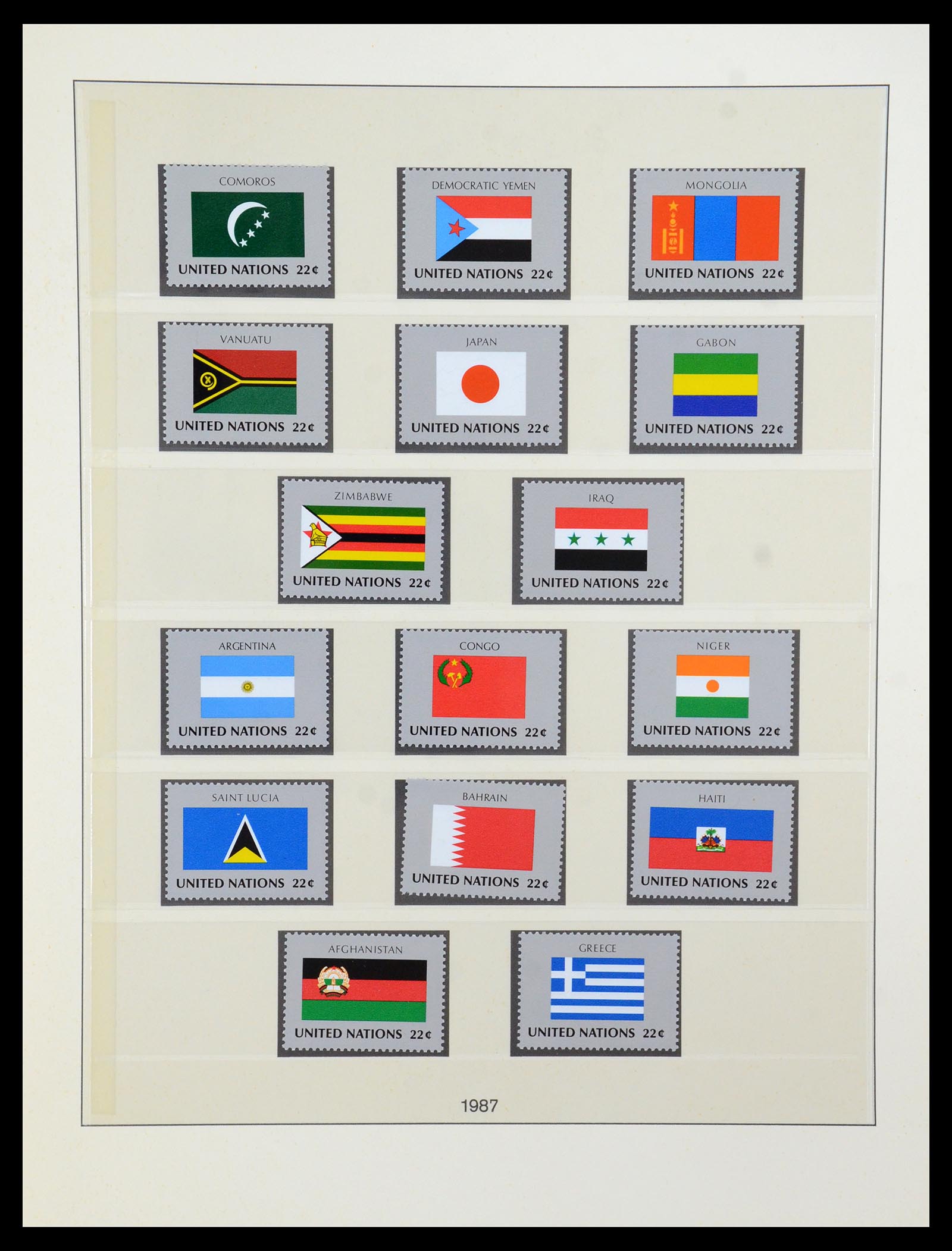 35883 053 - Postzegelverzameling 35883 Verenigde Naties 1951-2003.