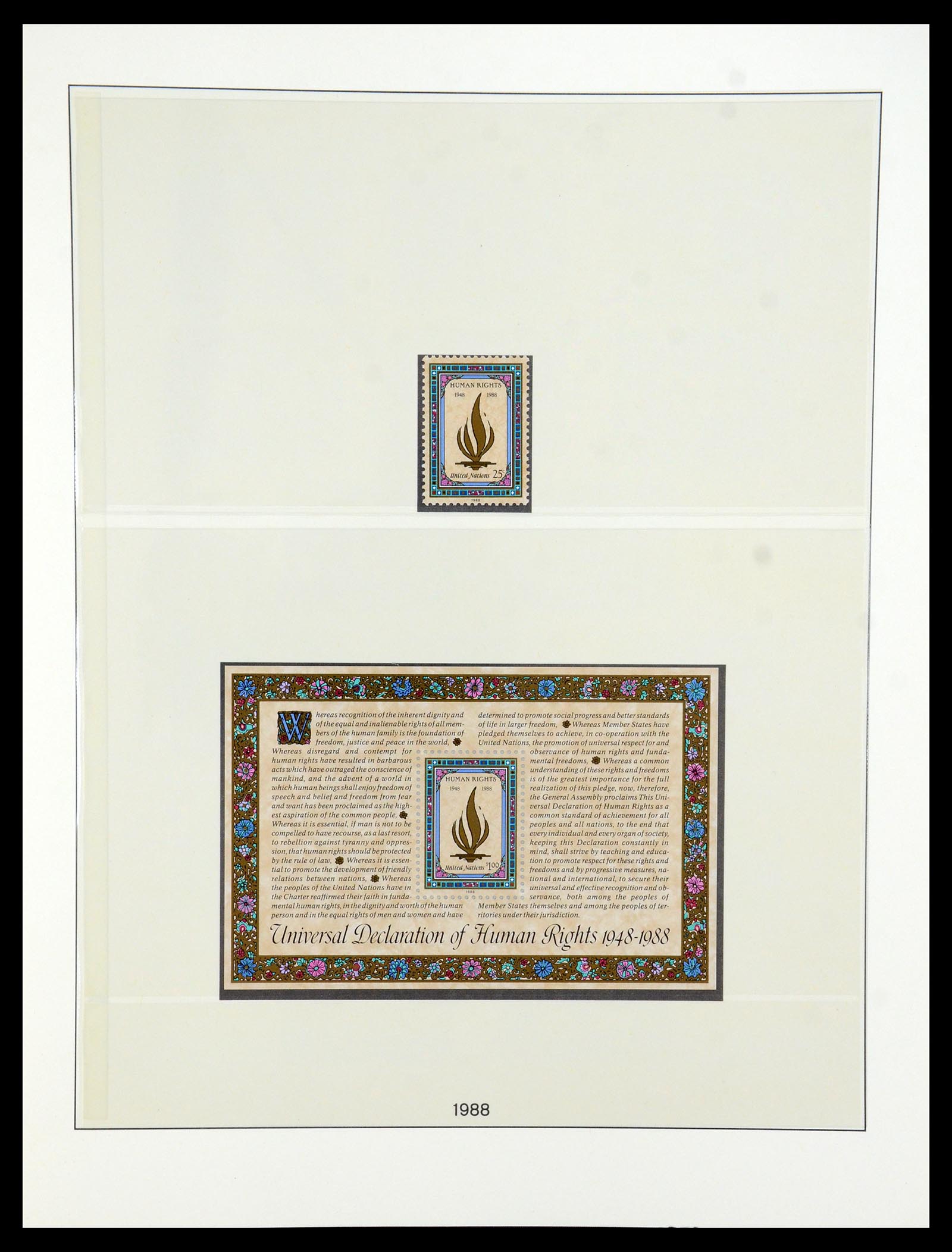 35883 055 - Postzegelverzameling 35883 Verenigde Naties 1951-2003.