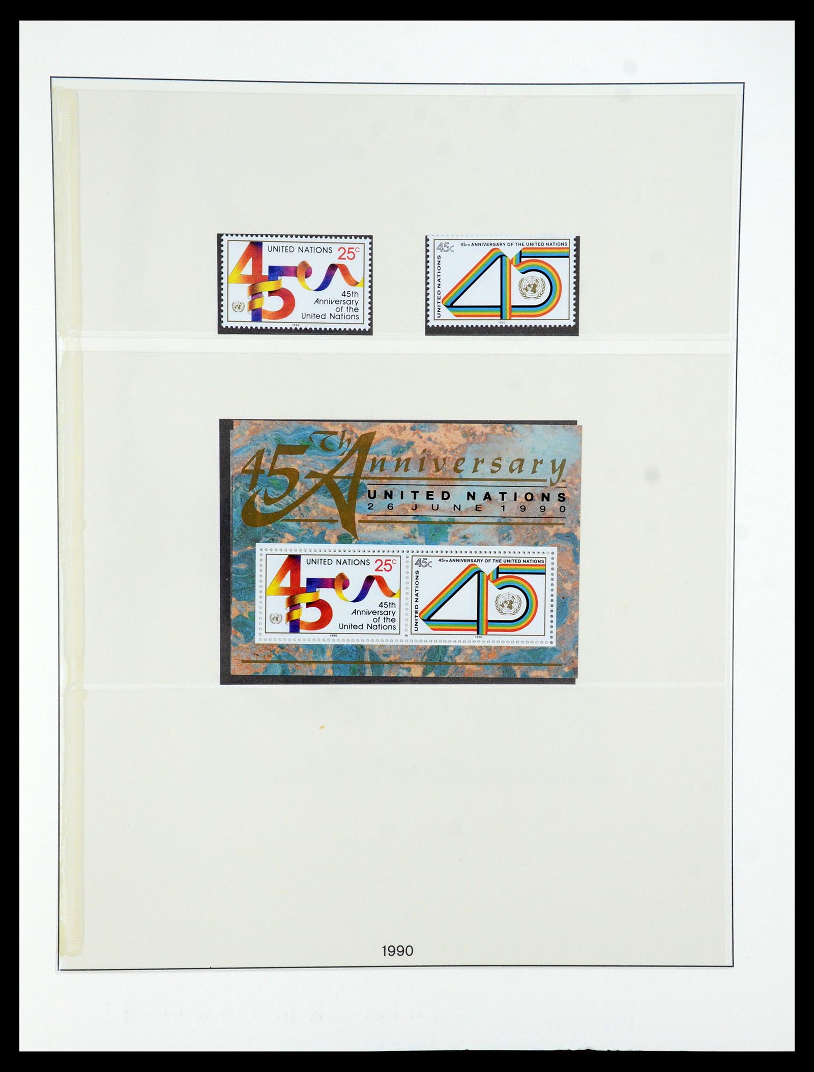 35883 061 - Postzegelverzameling 35883 Verenigde Naties 1951-2003.