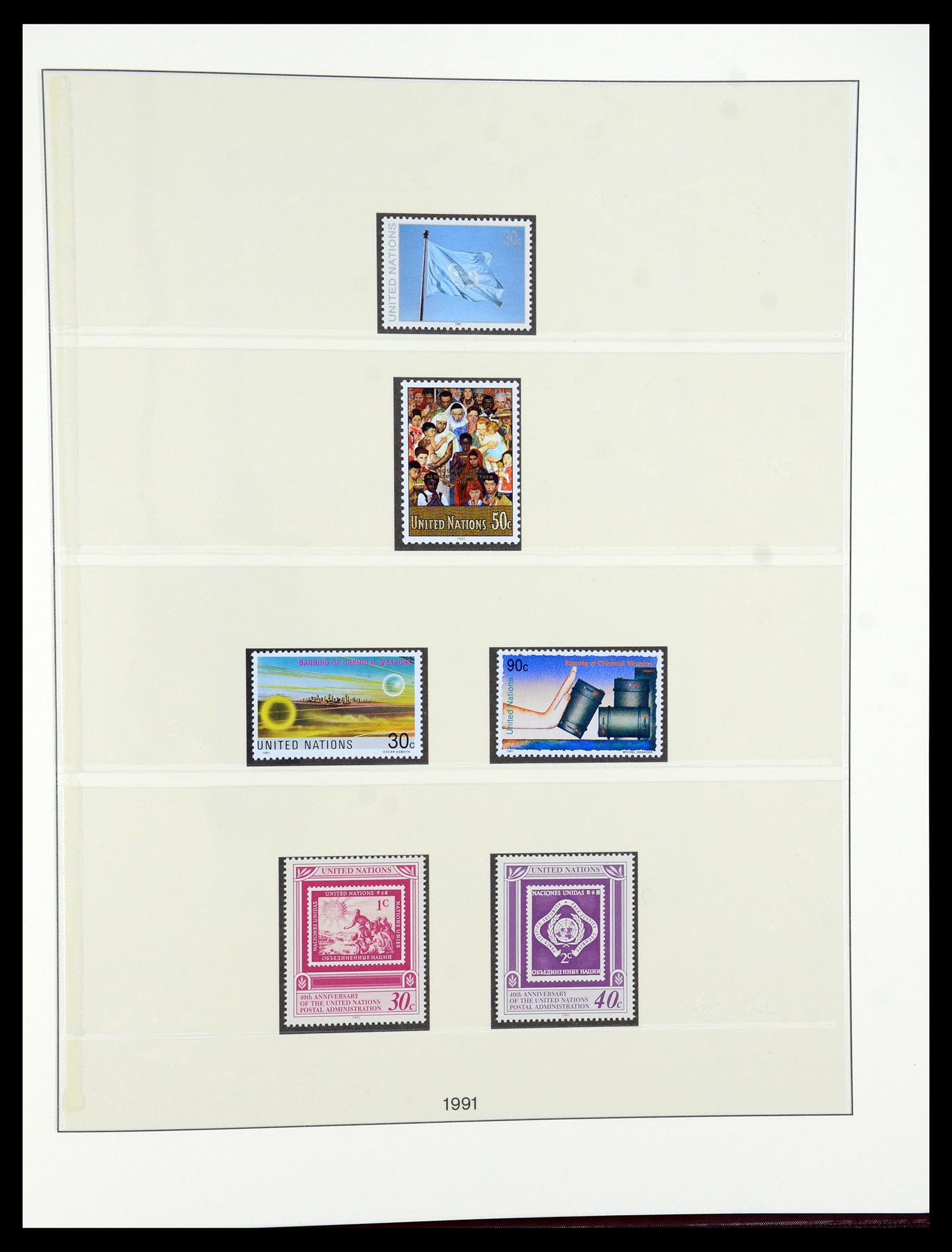 35883 065 - Postzegelverzameling 35883 Verenigde Naties 1951-2003.