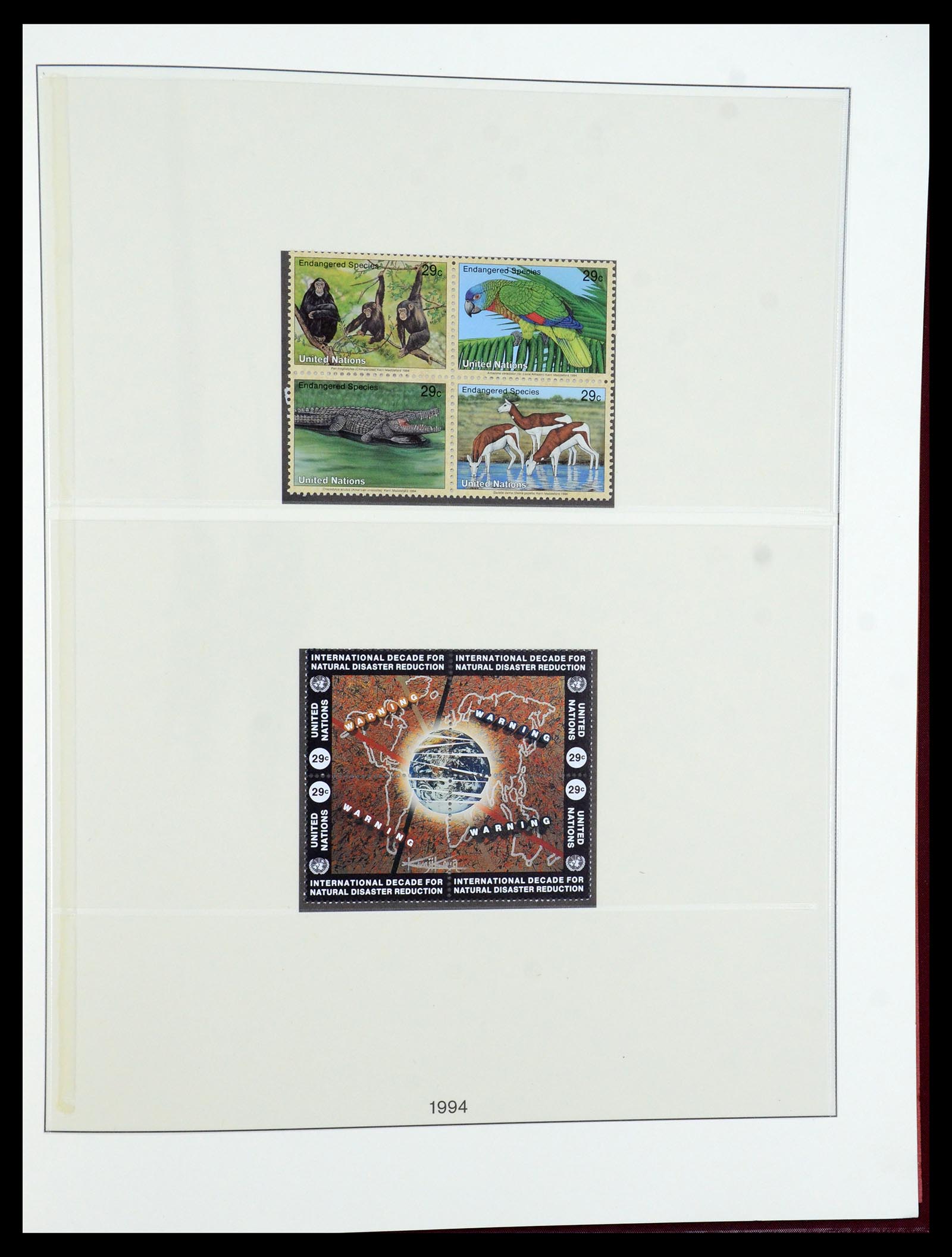 35883 074 - Postzegelverzameling 35883 Verenigde Naties 1951-2003.