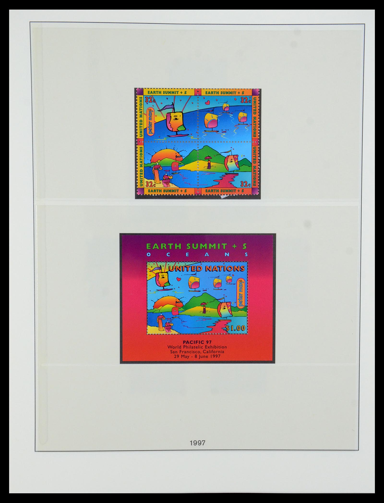 35883 082 - Postzegelverzameling 35883 Verenigde Naties 1951-2003.