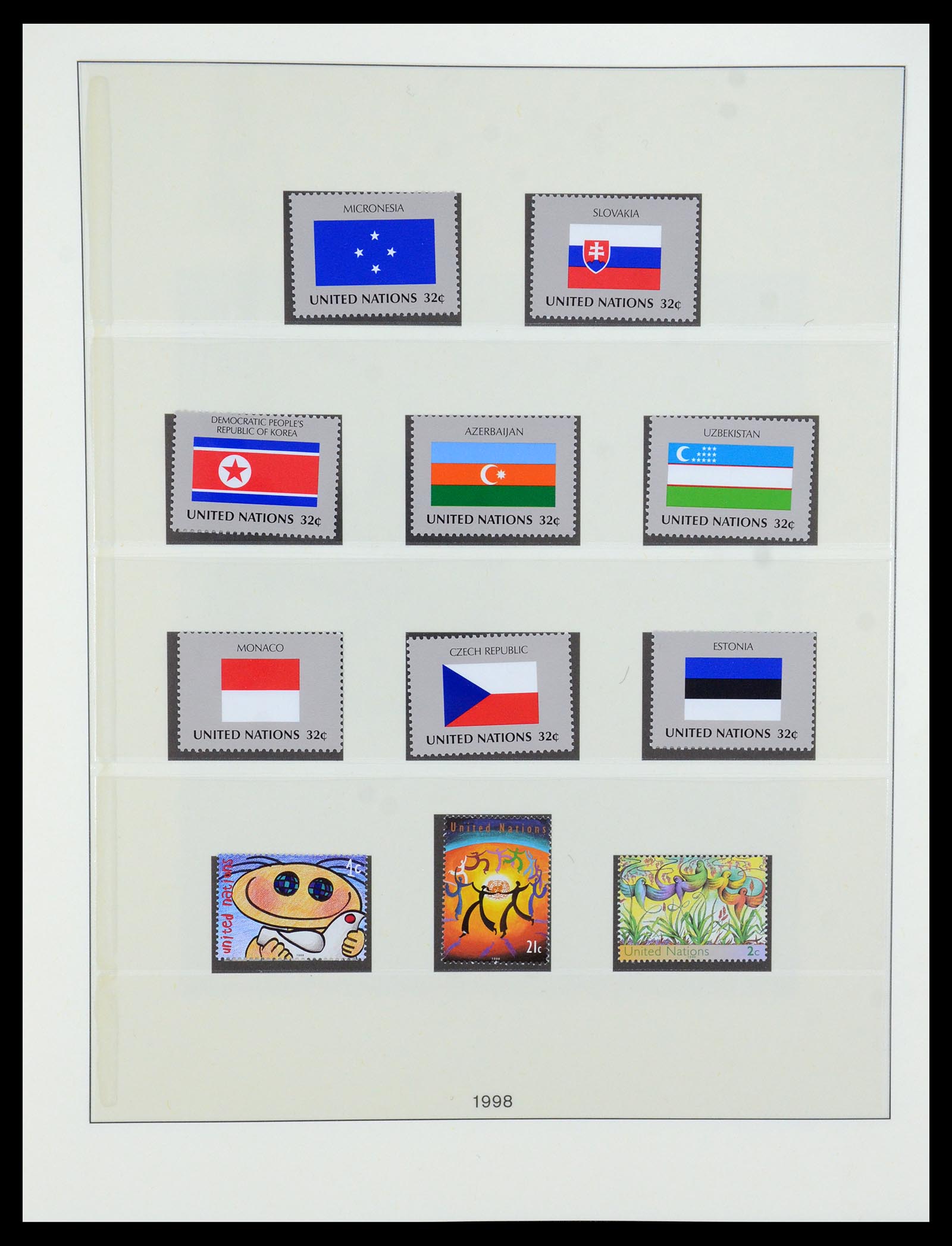 35883 084 - Postzegelverzameling 35883 Verenigde Naties 1951-2003.