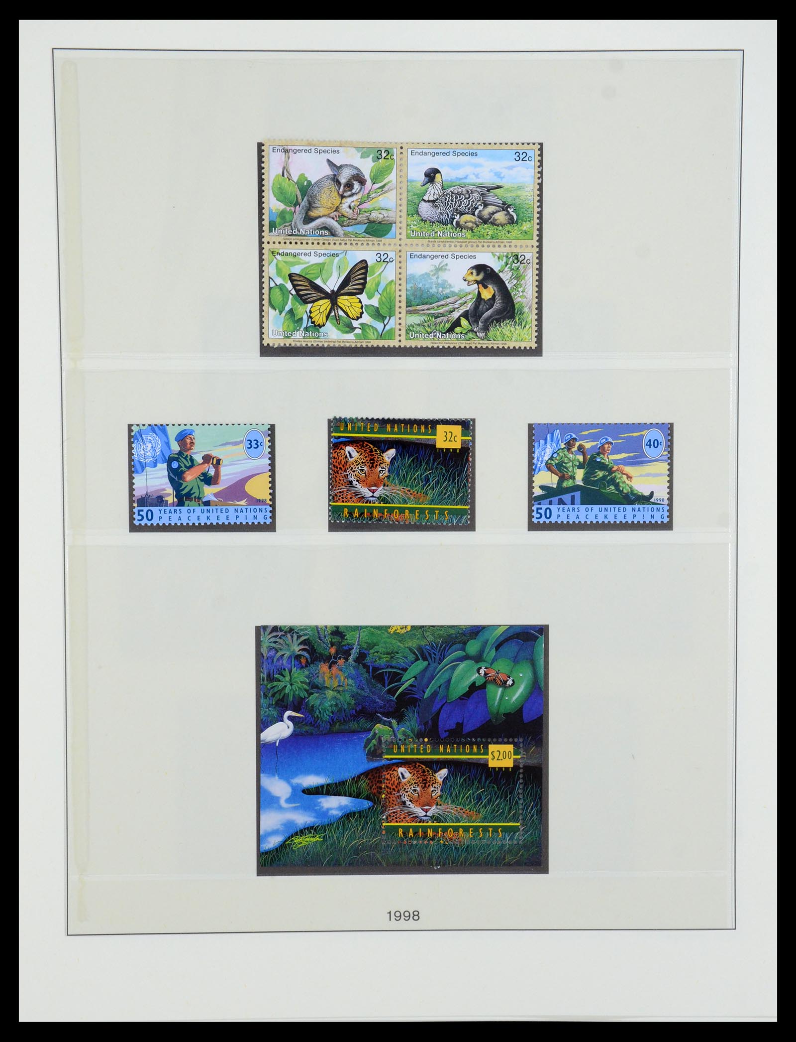 35883 086 - Postzegelverzameling 35883 Verenigde Naties 1951-2003.
