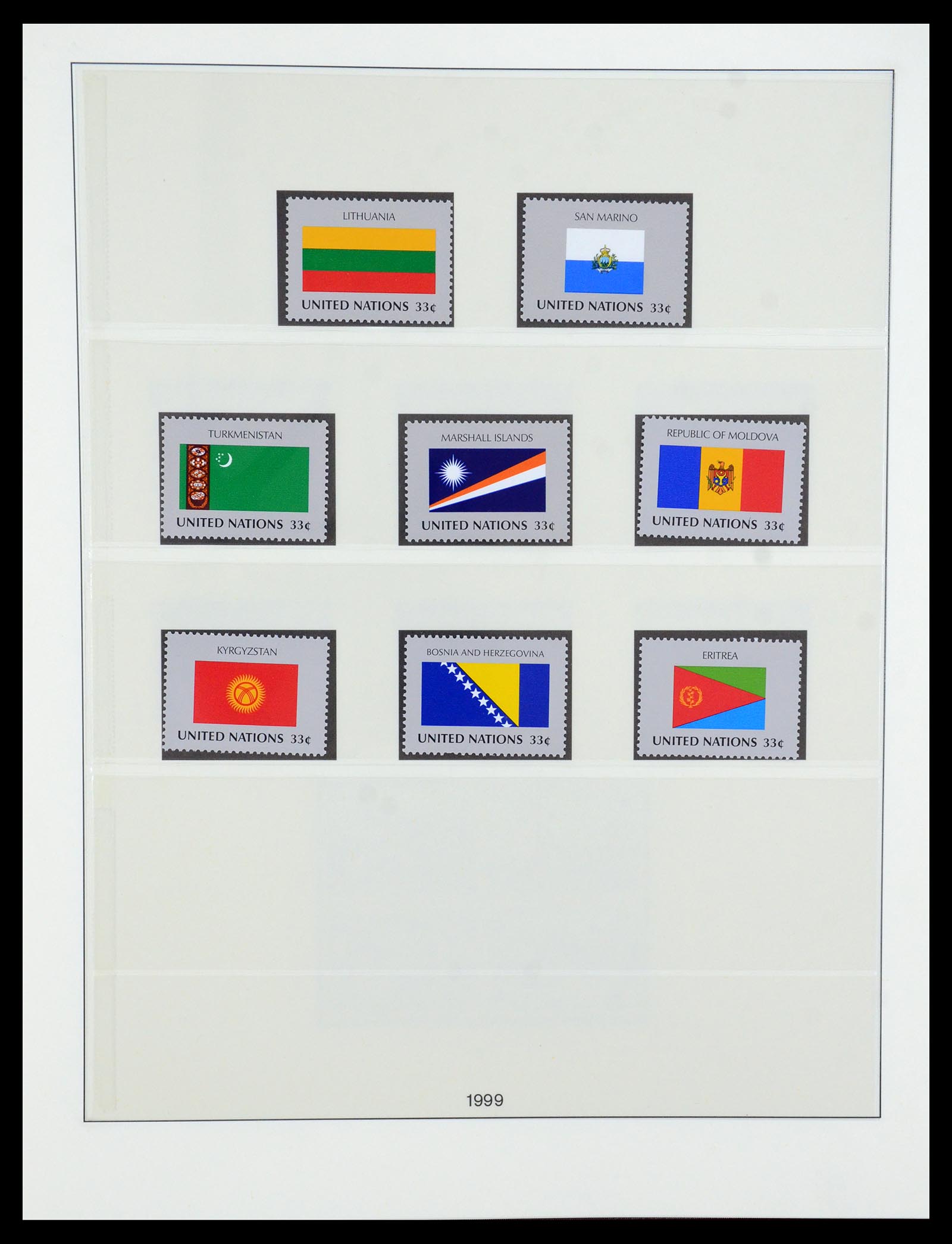 35883 088 - Postzegelverzameling 35883 Verenigde Naties 1951-2003.