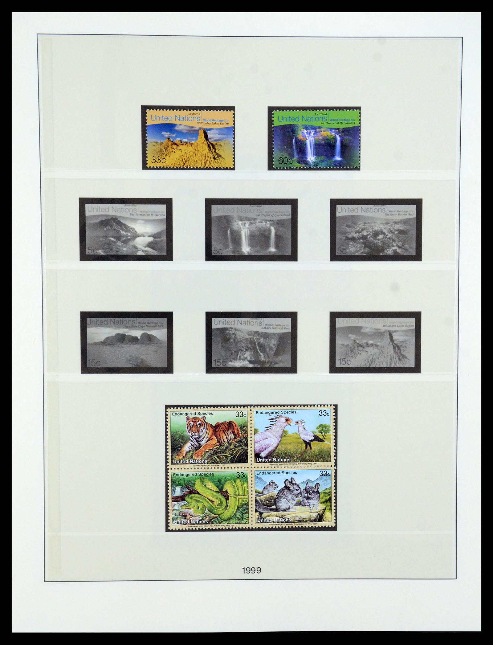 35883 089 - Postzegelverzameling 35883 Verenigde Naties 1951-2003.