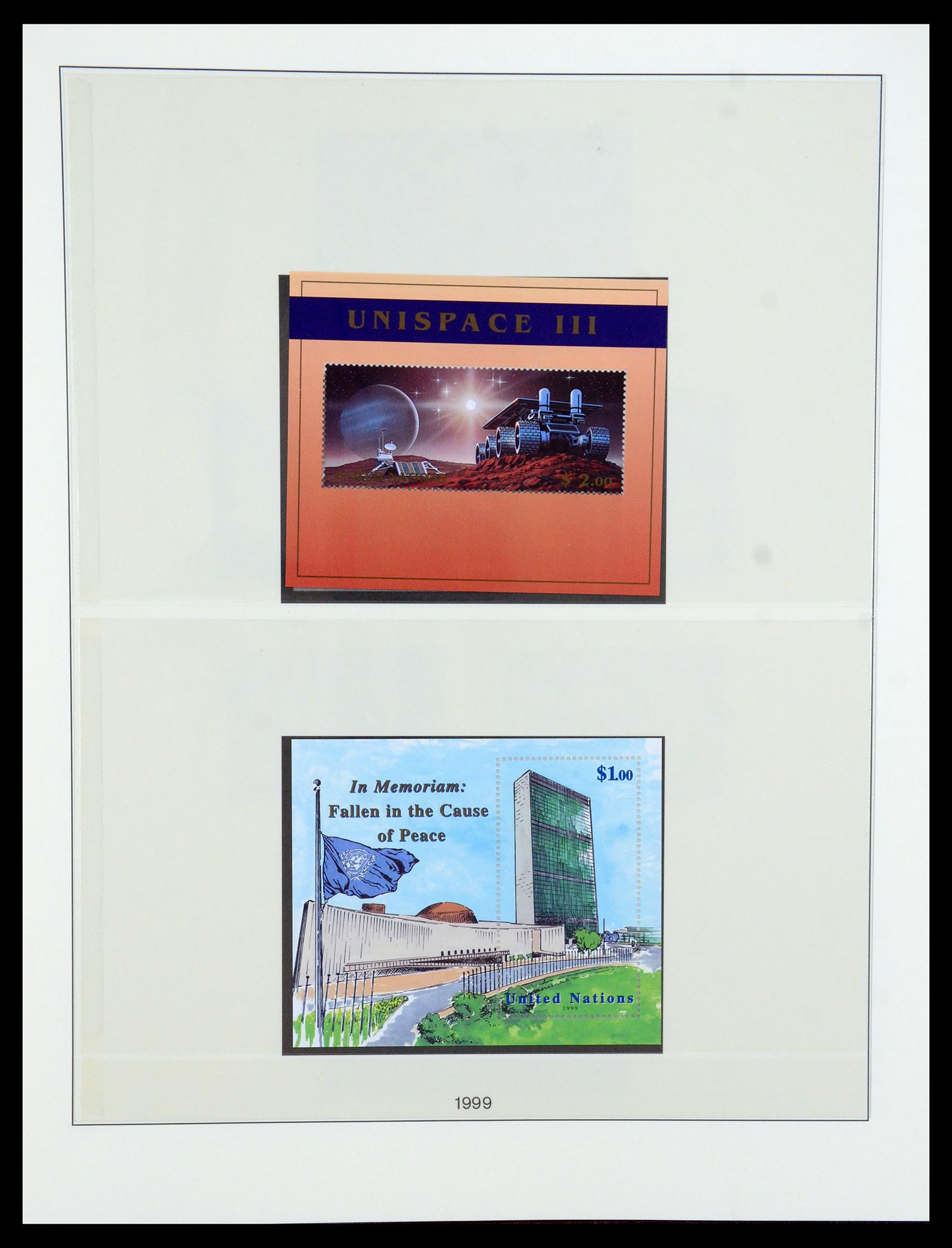 35883 090 - Postzegelverzameling 35883 Verenigde Naties 1951-2003.