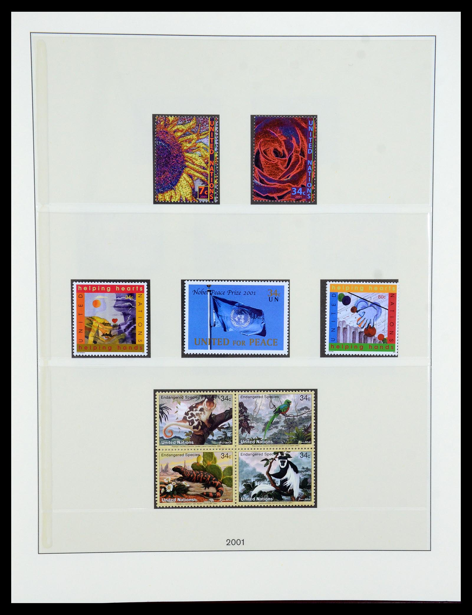 35883 096 - Postzegelverzameling 35883 Verenigde Naties 1951-2003.
