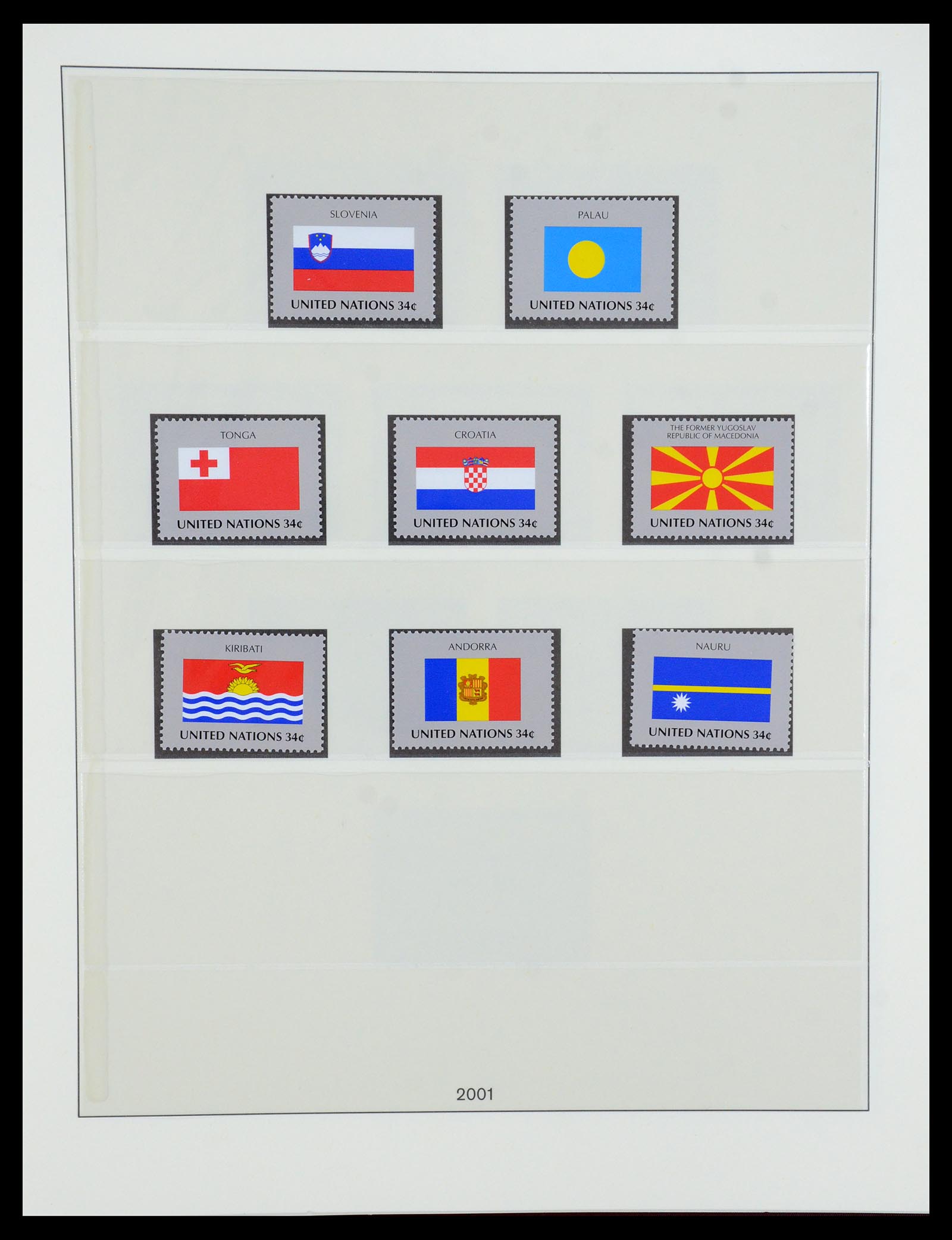 35883 097 - Postzegelverzameling 35883 Verenigde Naties 1951-2003.