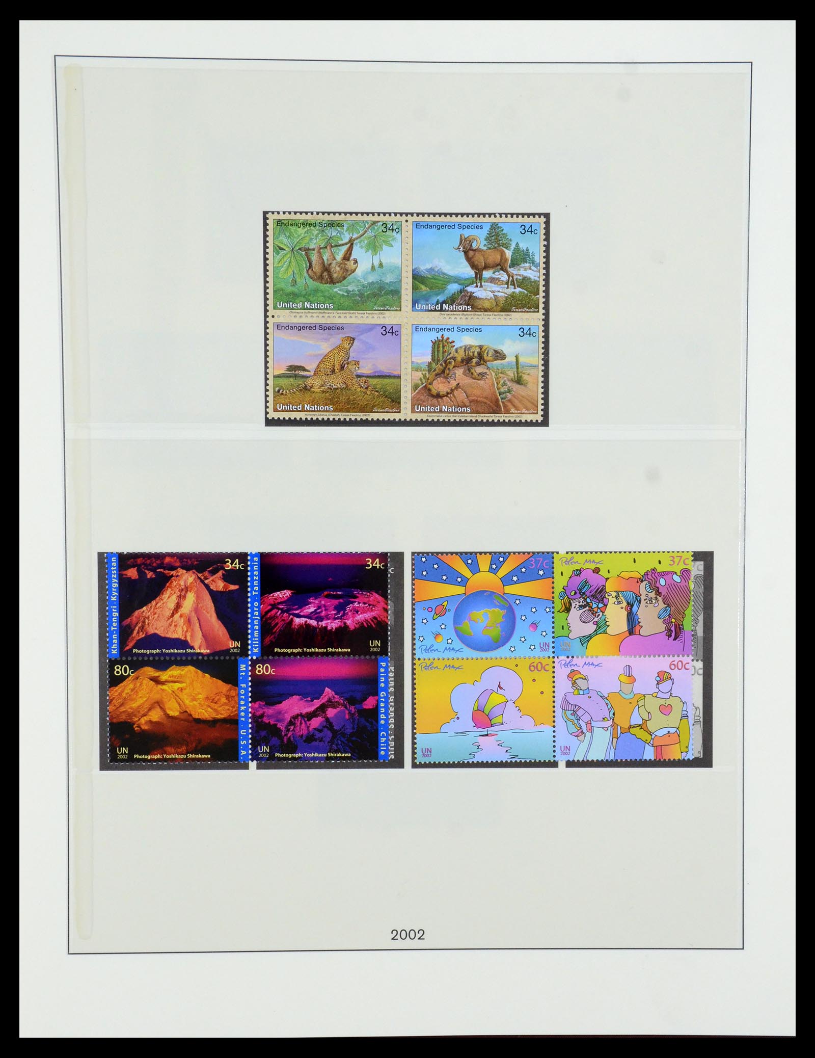 35883 100 - Postzegelverzameling 35883 Verenigde Naties 1951-2003.