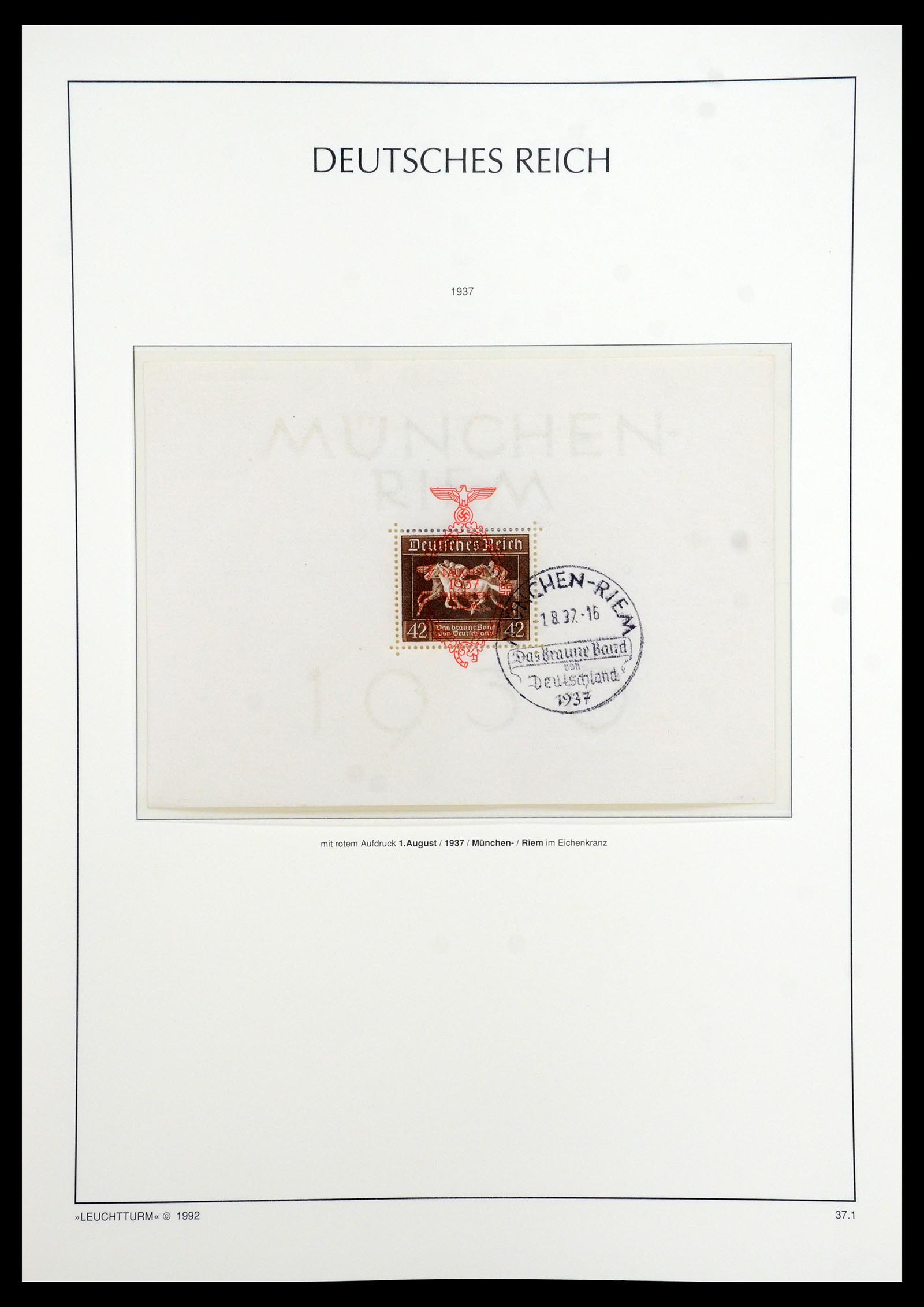 35884 019 - Postzegelverzameling 35884 Duitse Rijk 1933-1945.