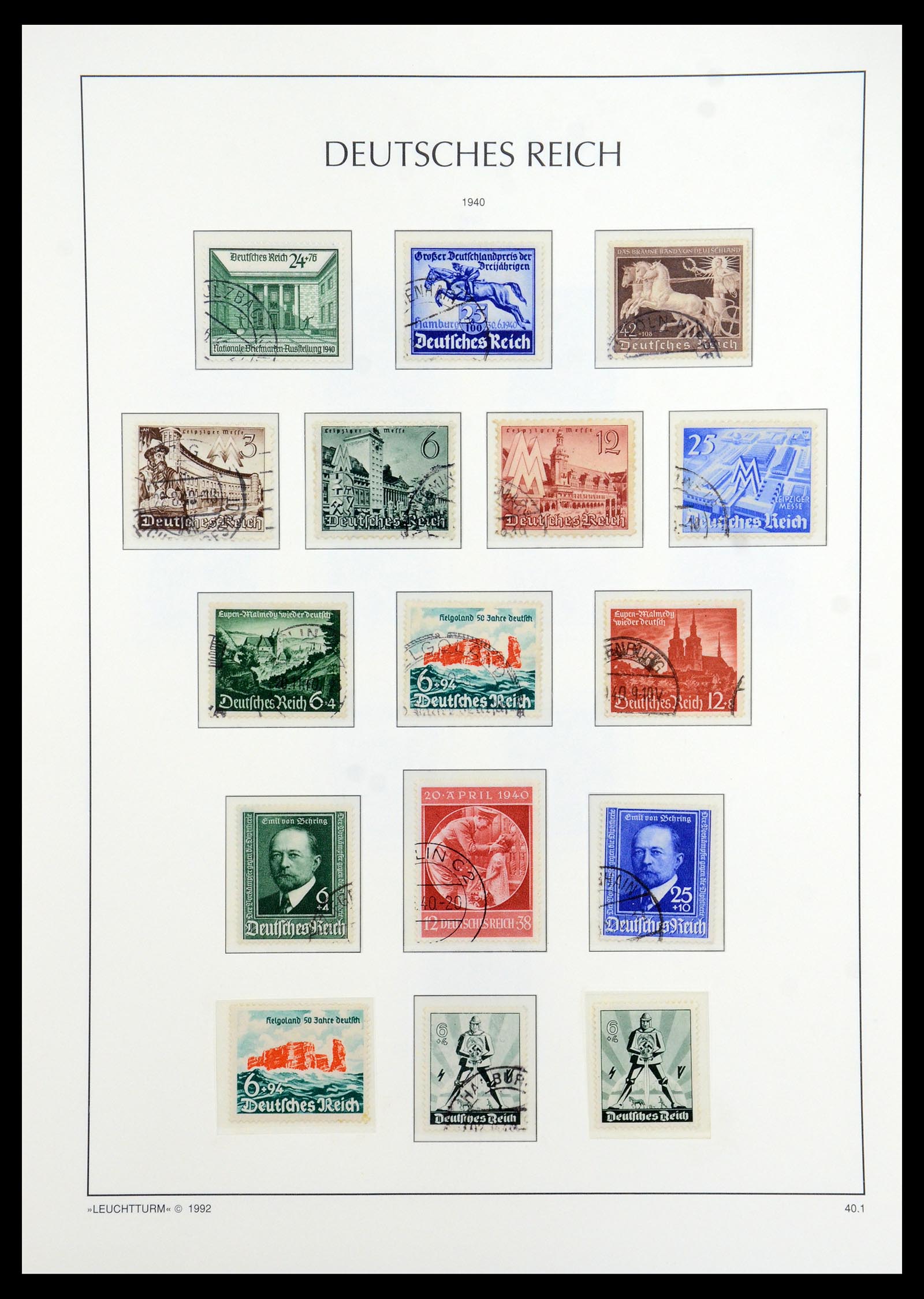 35884 032 - Stamp Collection 35884 German Reich 1933-1945.