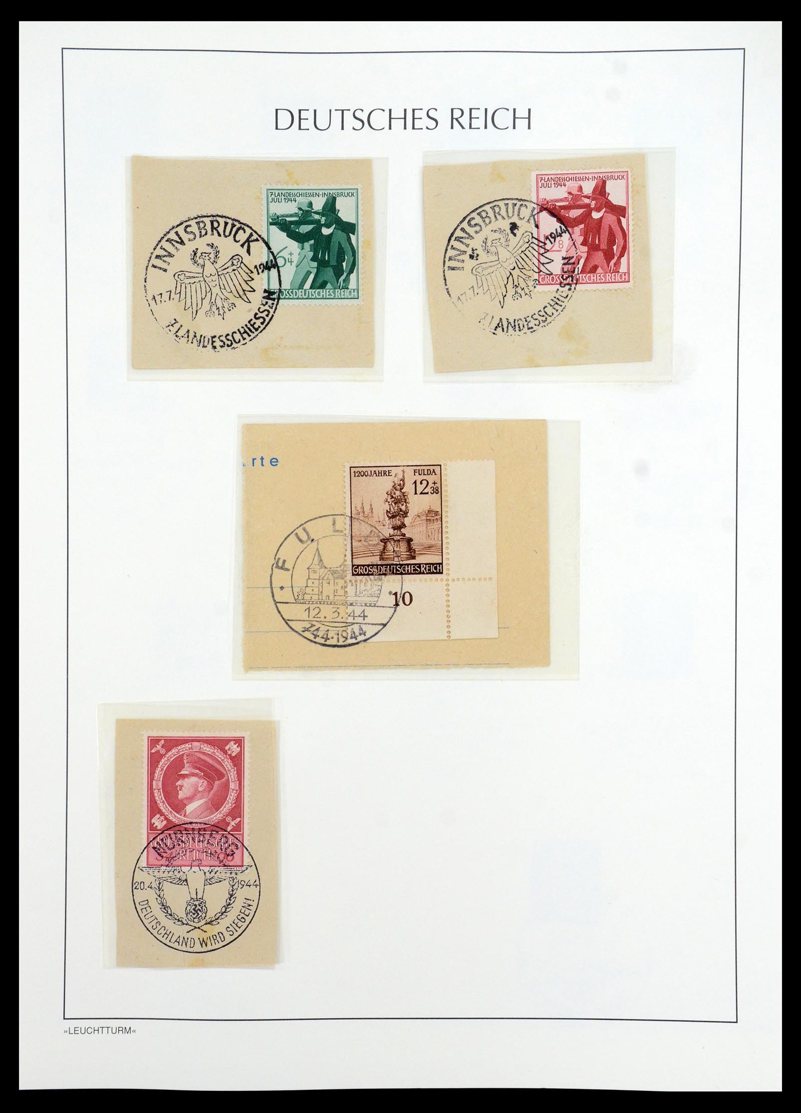 35884 051 - Stamp Collection 35884 German Reich 1933-1945.