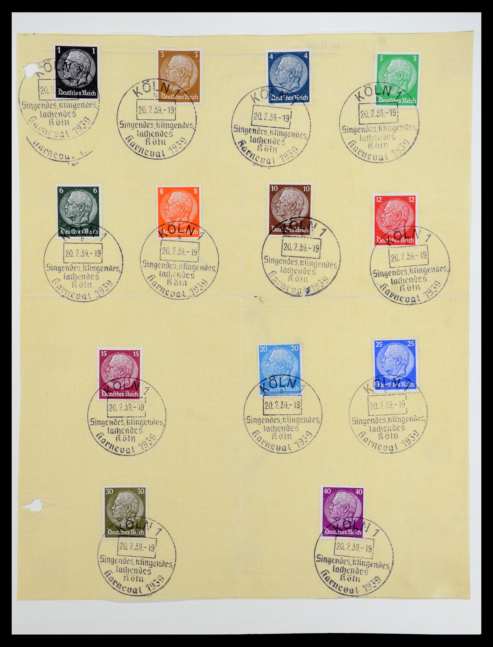35884 052 - Stamp Collection 35884 German Reich 1933-1945.