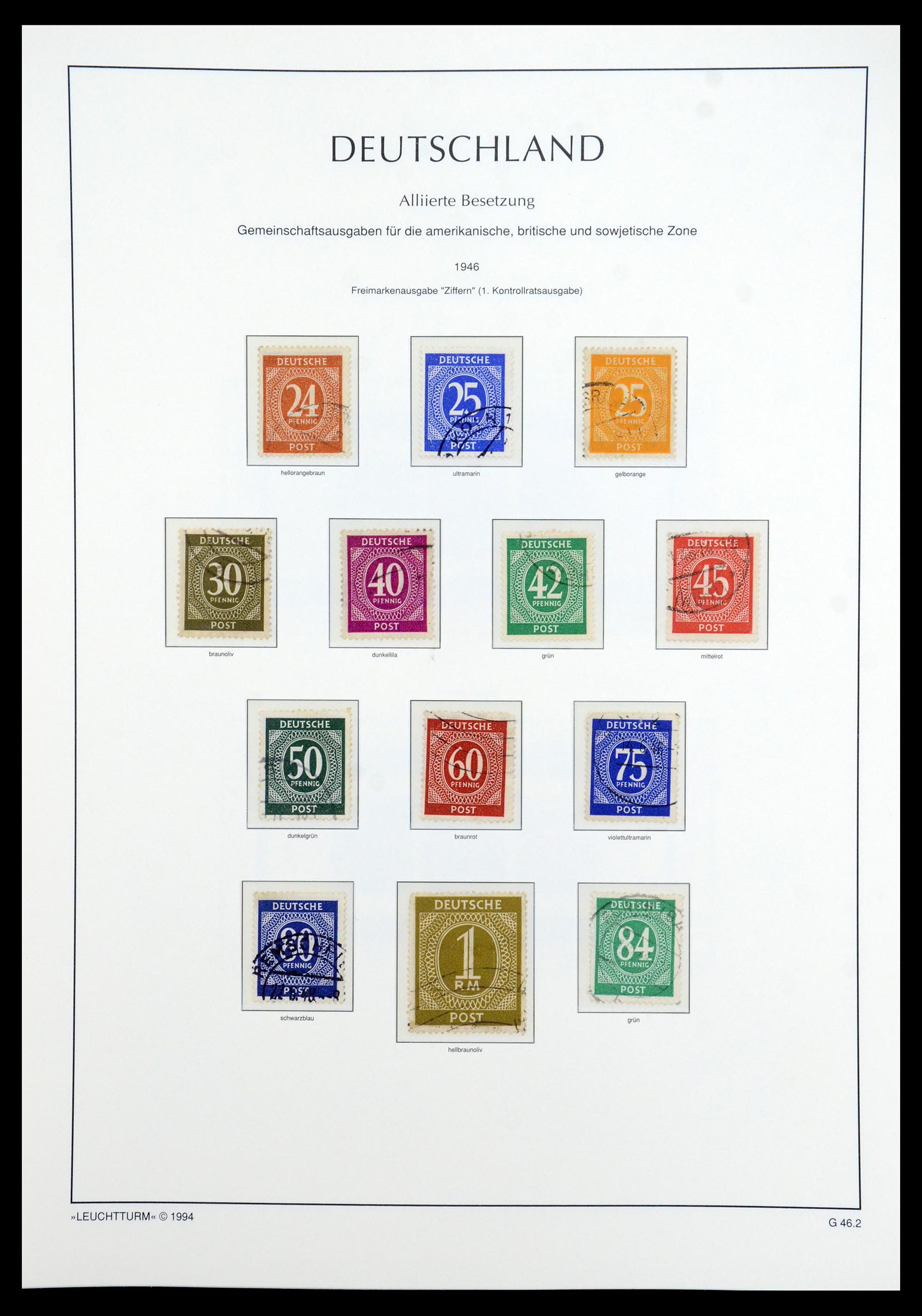 35884 054 - Stamp Collection 35884 German Reich 1933-1945.