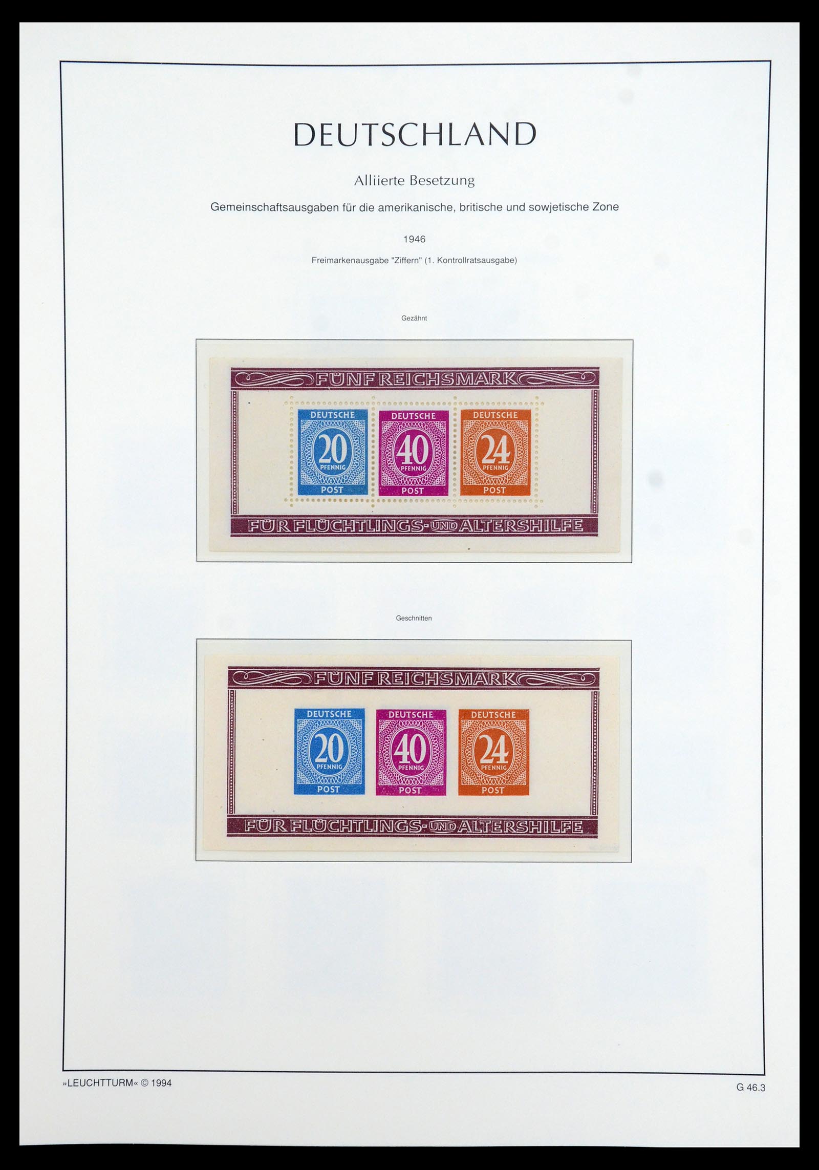 35884 055 - Stamp Collection 35884 German Reich 1933-1945.
