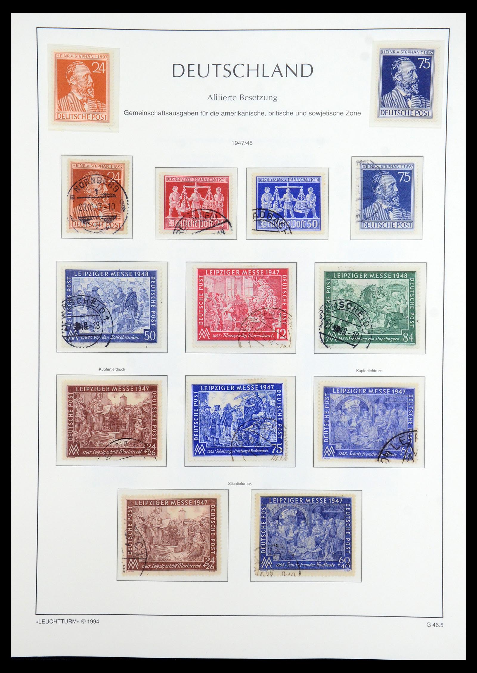 35884 057 - Stamp Collection 35884 German Reich 1933-1945.