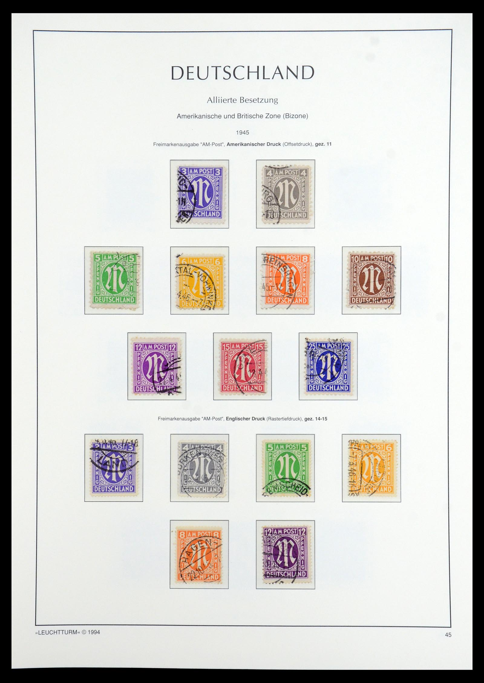 35884 058 - Stamp Collection 35884 German Reich 1933-1945.