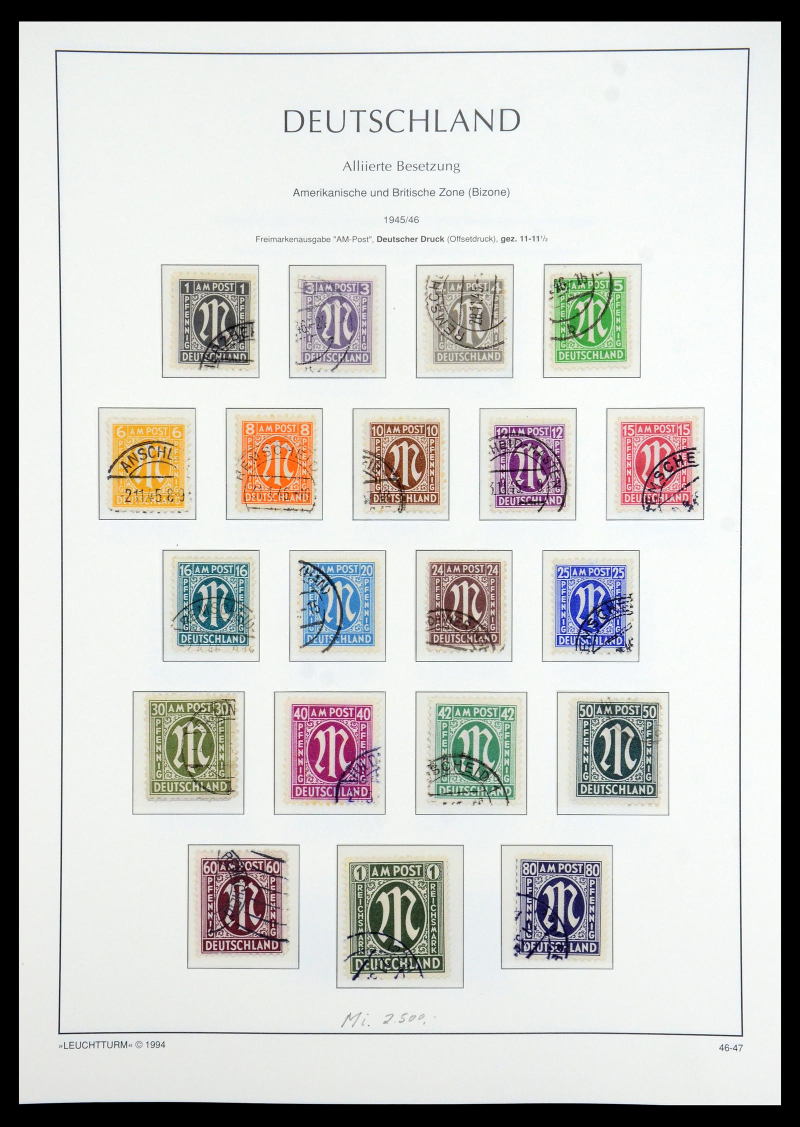 35884 059 - Stamp Collection 35884 German Reich 1933-1945.