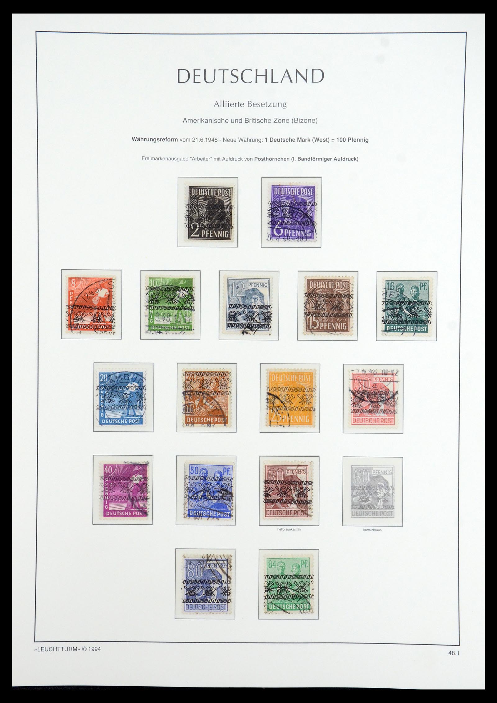 35884 060 - Stamp Collection 35884 German Reich 1933-1945.
