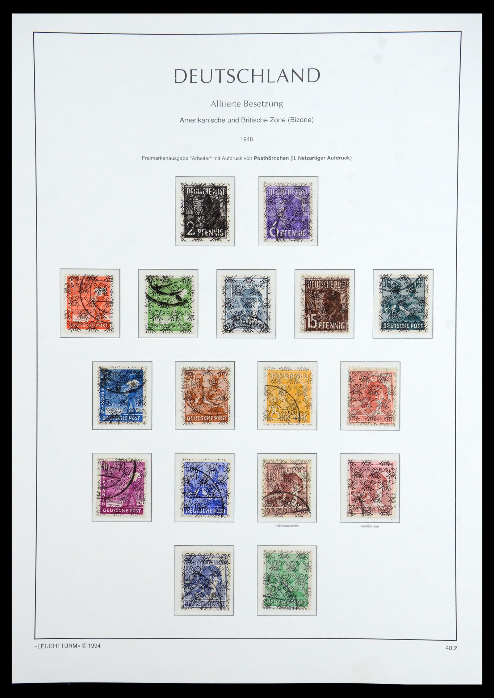 35884 061 - Stamp Collection 35884 German Reich 1933-1945.