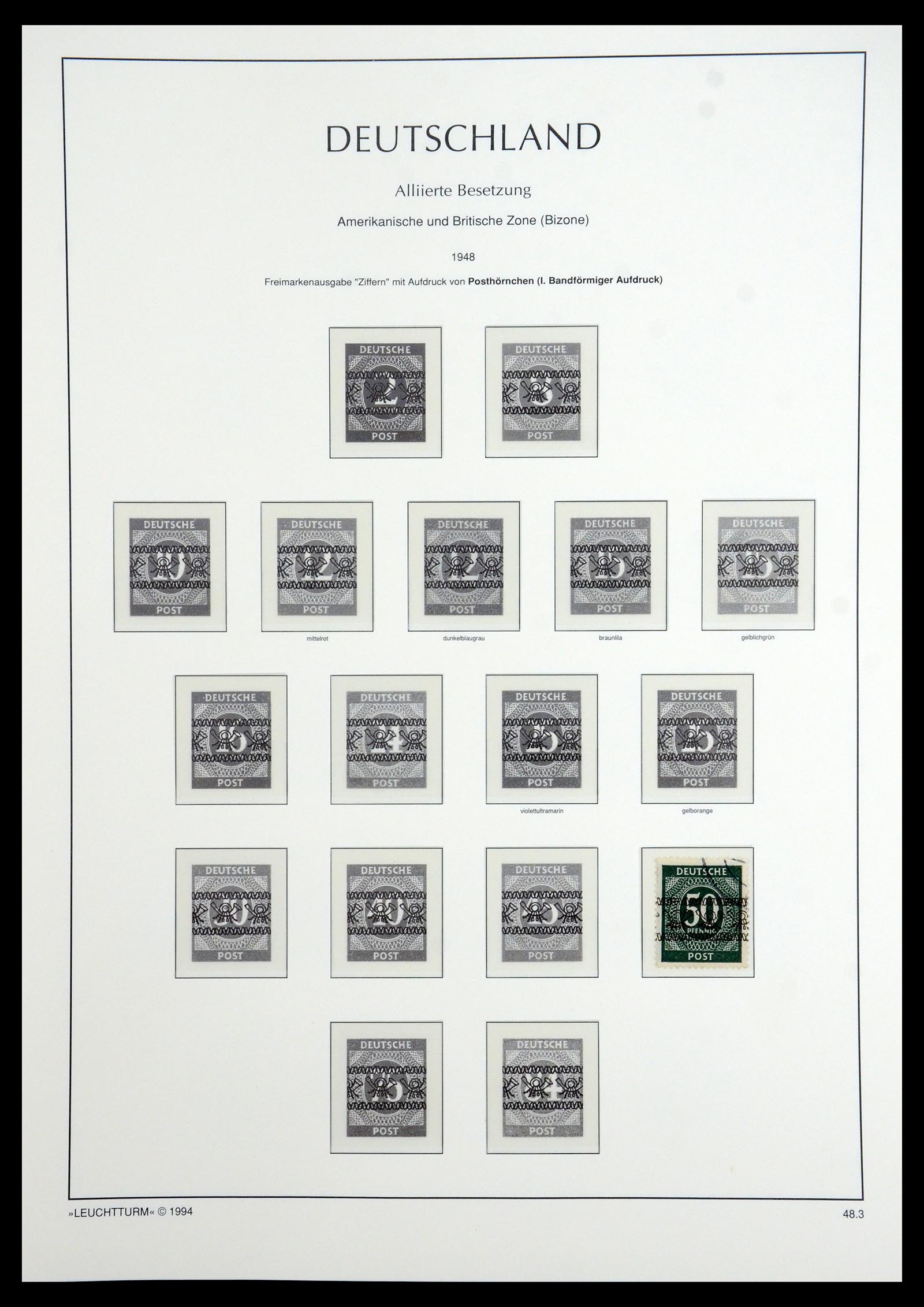 35884 062 - Stamp Collection 35884 German Reich 1933-1945.