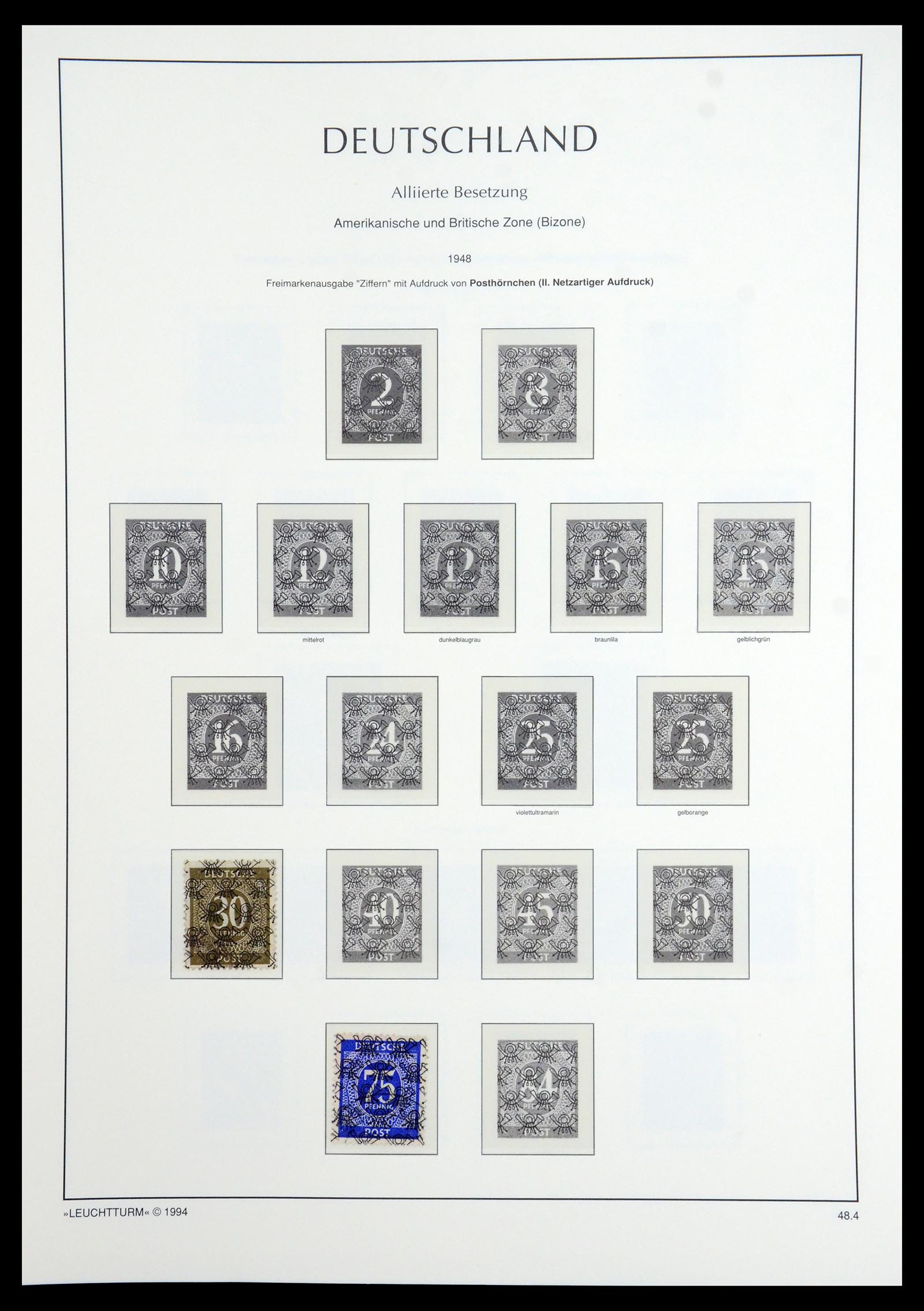 35884 063 - Stamp Collection 35884 German Reich 1933-1945.