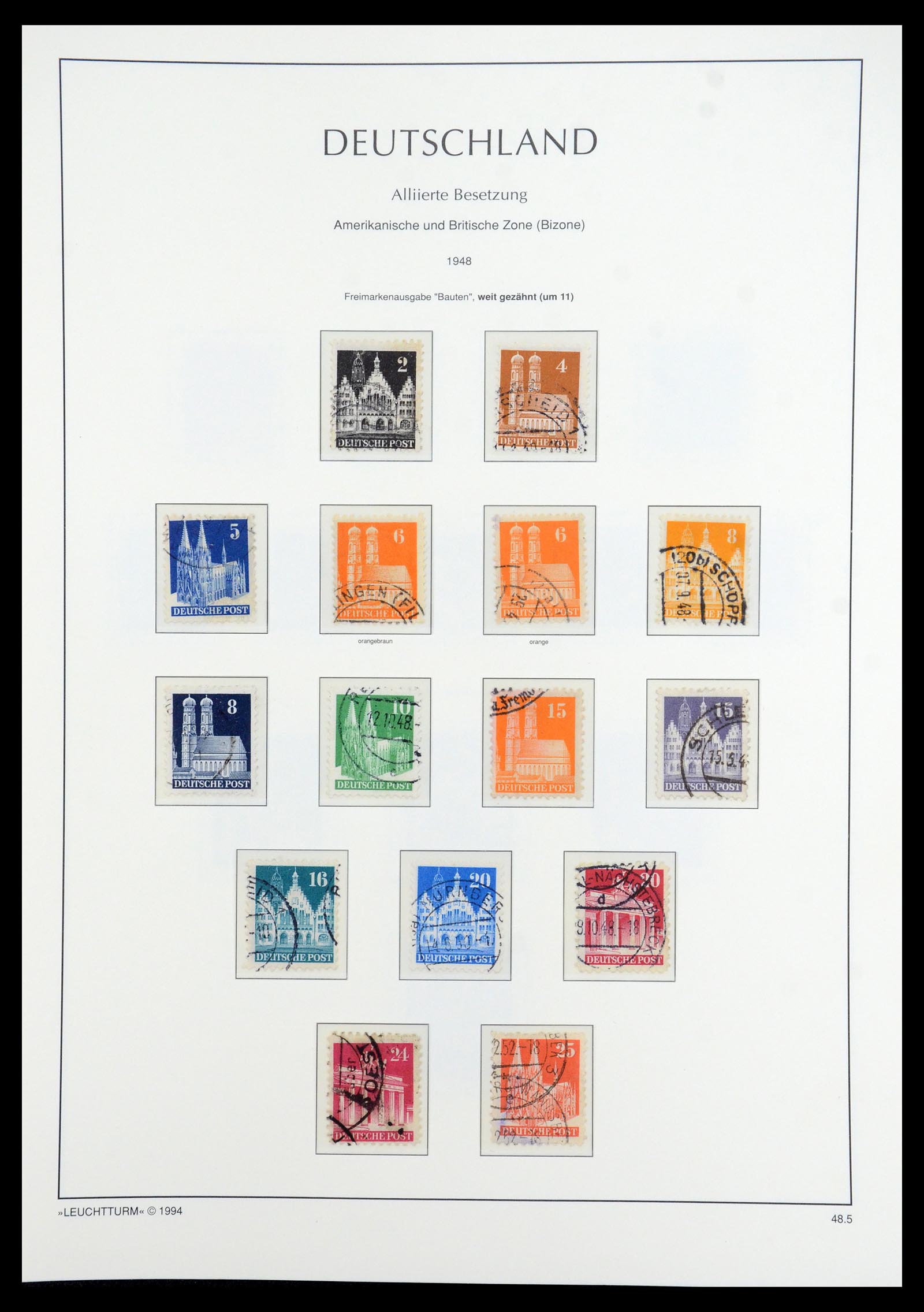 35884 064 - Stamp Collection 35884 German Reich 1933-1945.