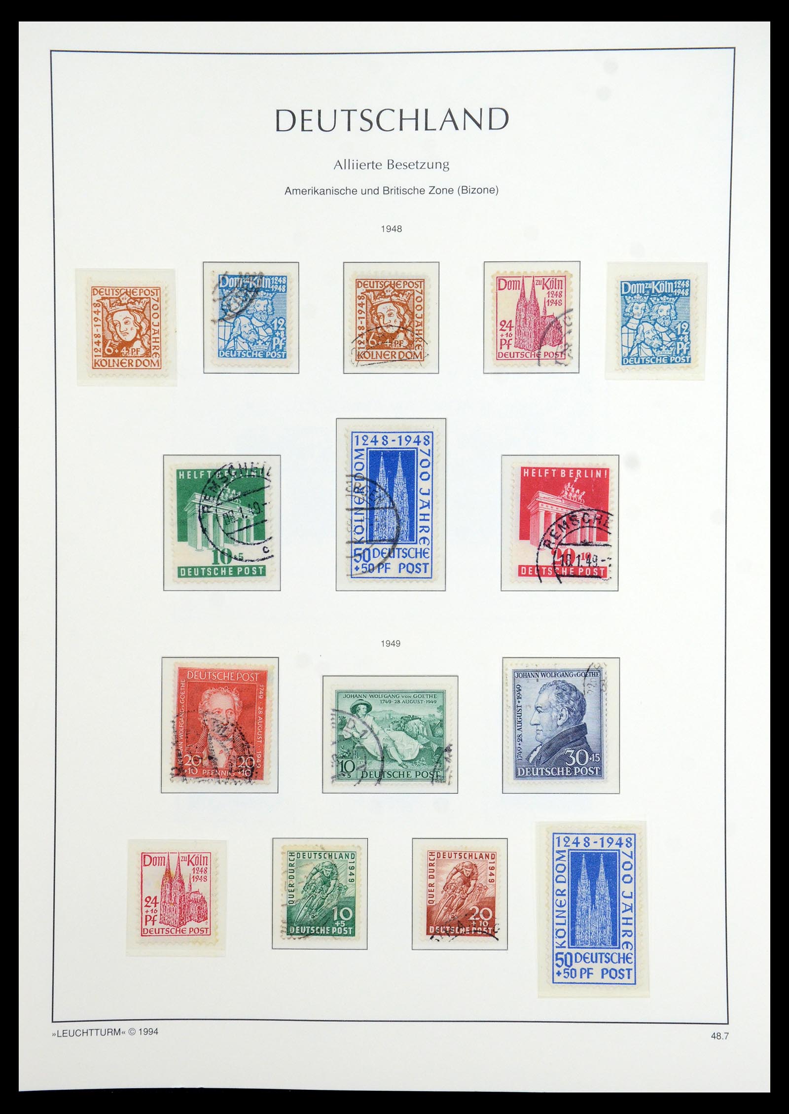 35884 068 - Stamp Collection 35884 German Reich 1933-1945.