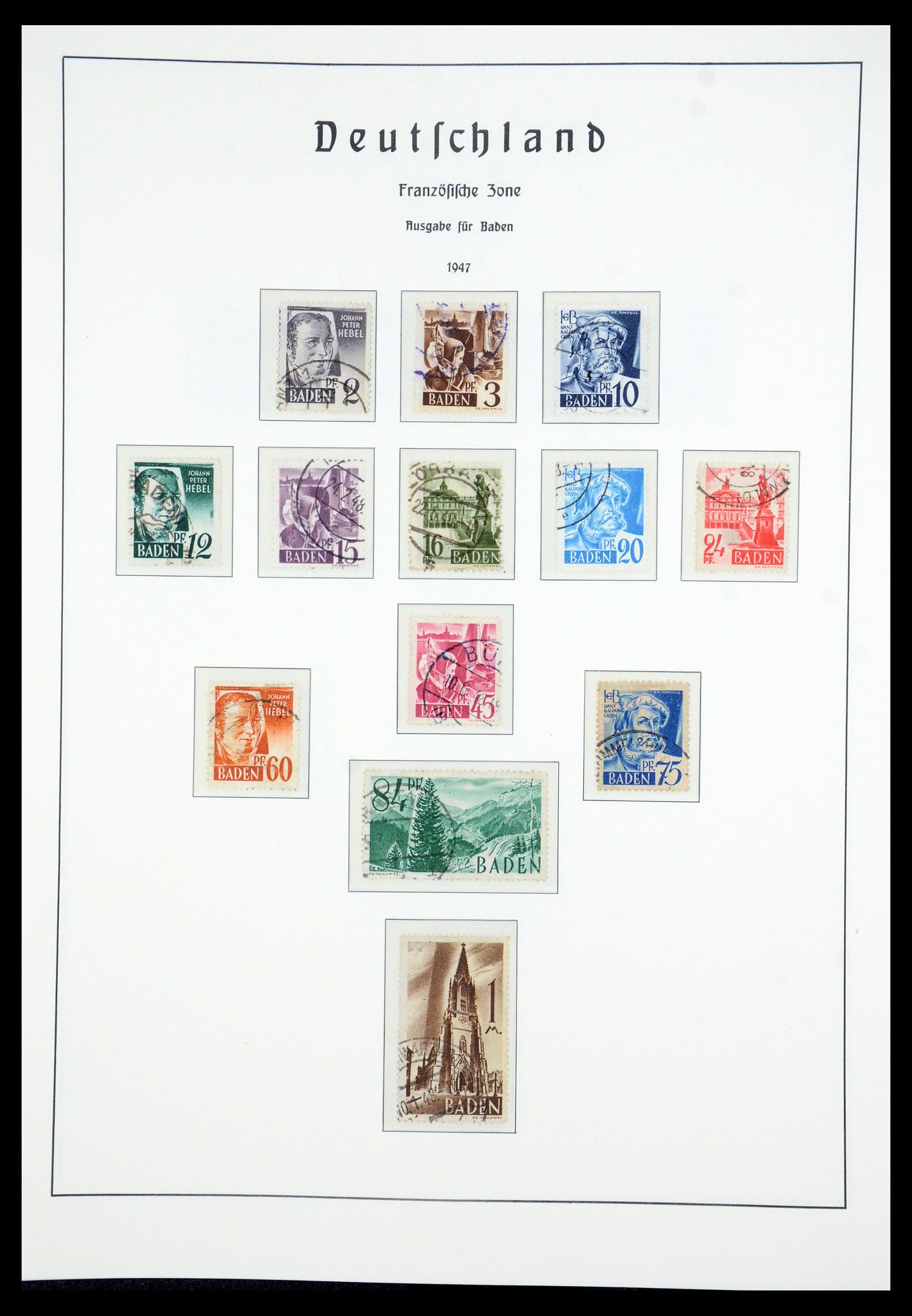 35884 072 - Stamp Collection 35884 German Reich 1933-1945.
