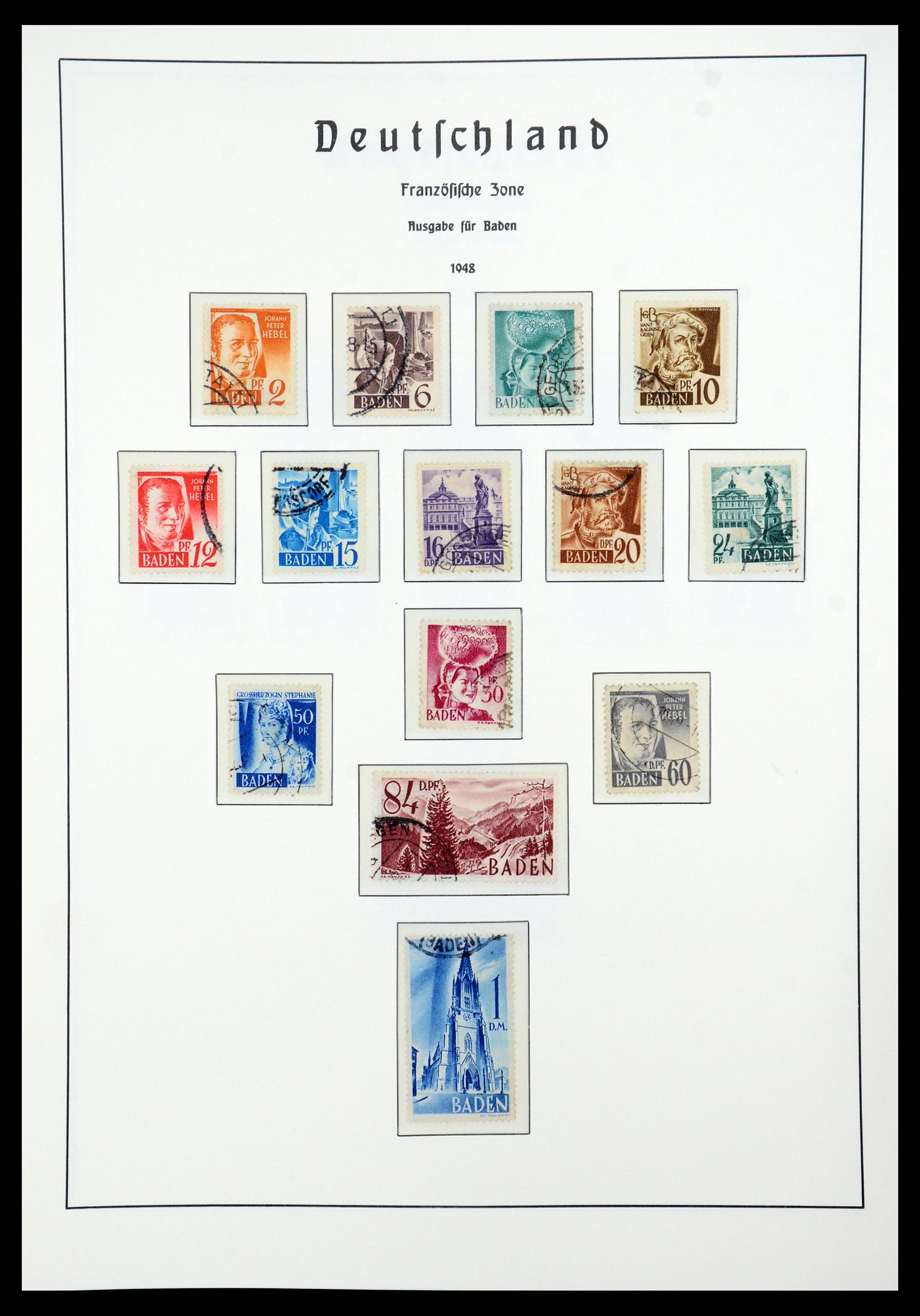 35884 073 - Stamp Collection 35884 German Reich 1933-1945.