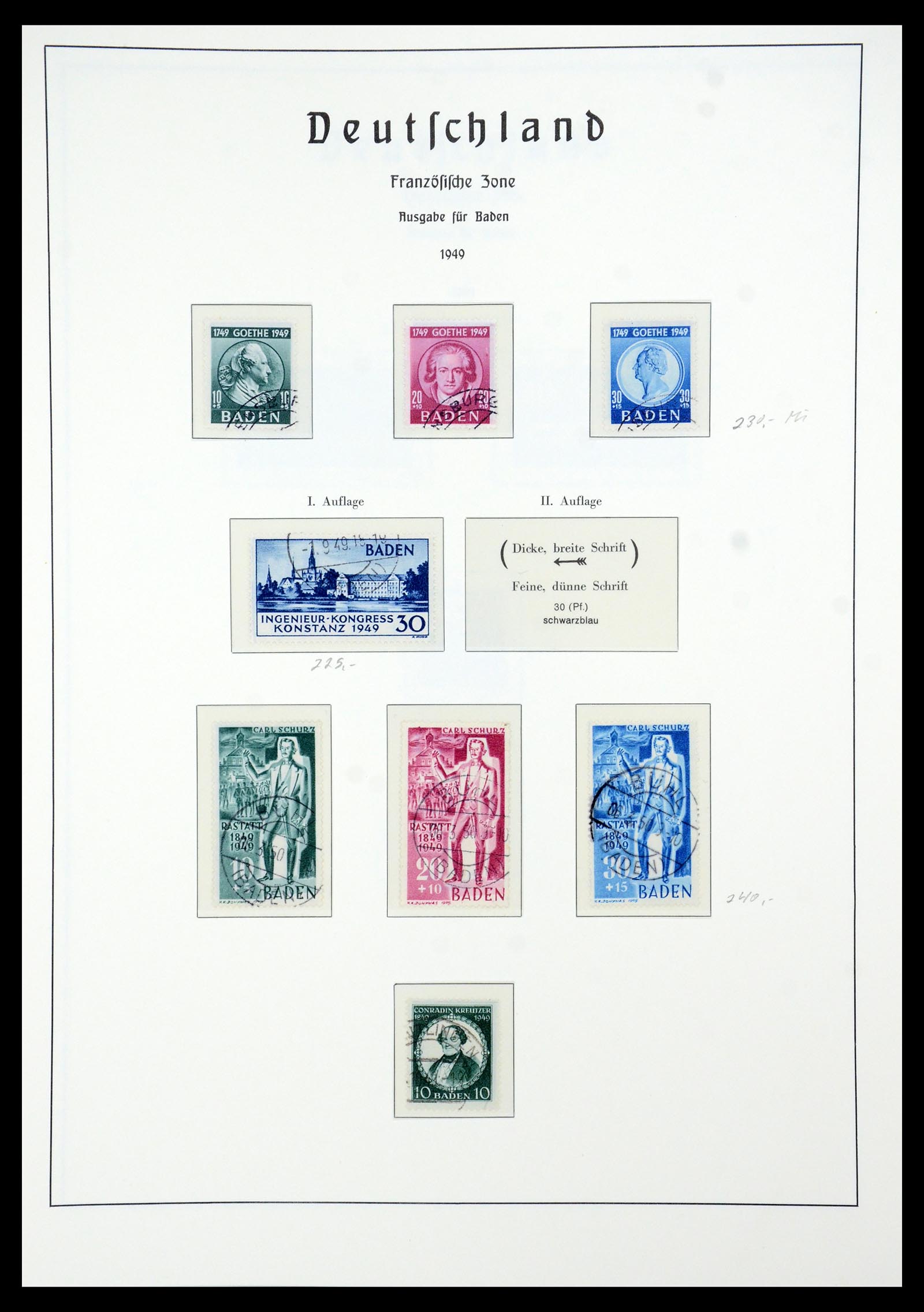 35884 076 - Stamp Collection 35884 German Reich 1933-1945.