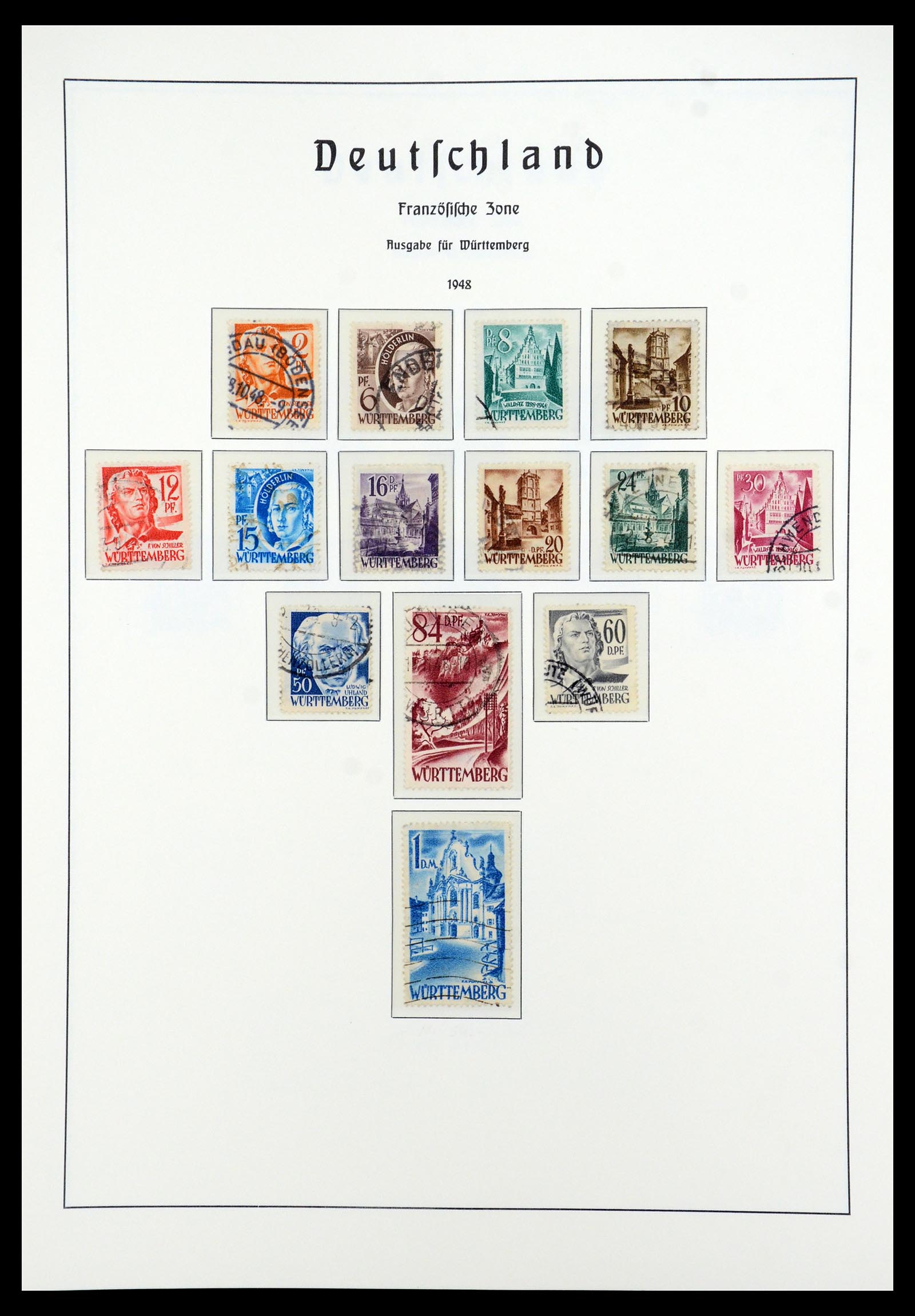 35884 083 - Stamp Collection 35884 German Reich 1933-1945.