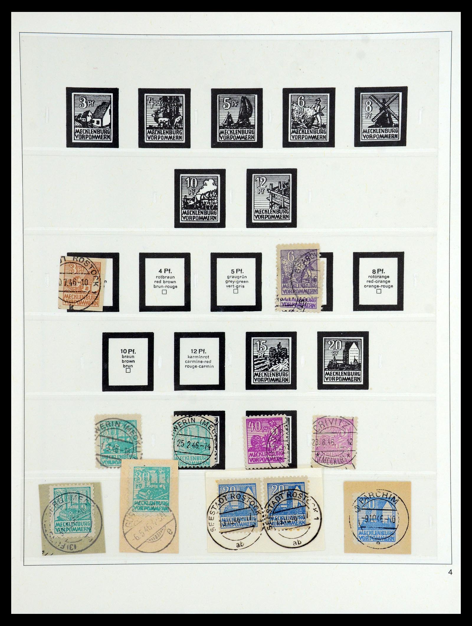 35885 008 - Postzegelverzameling 35885 Duitsland Sovjet Zone 1945-1949.